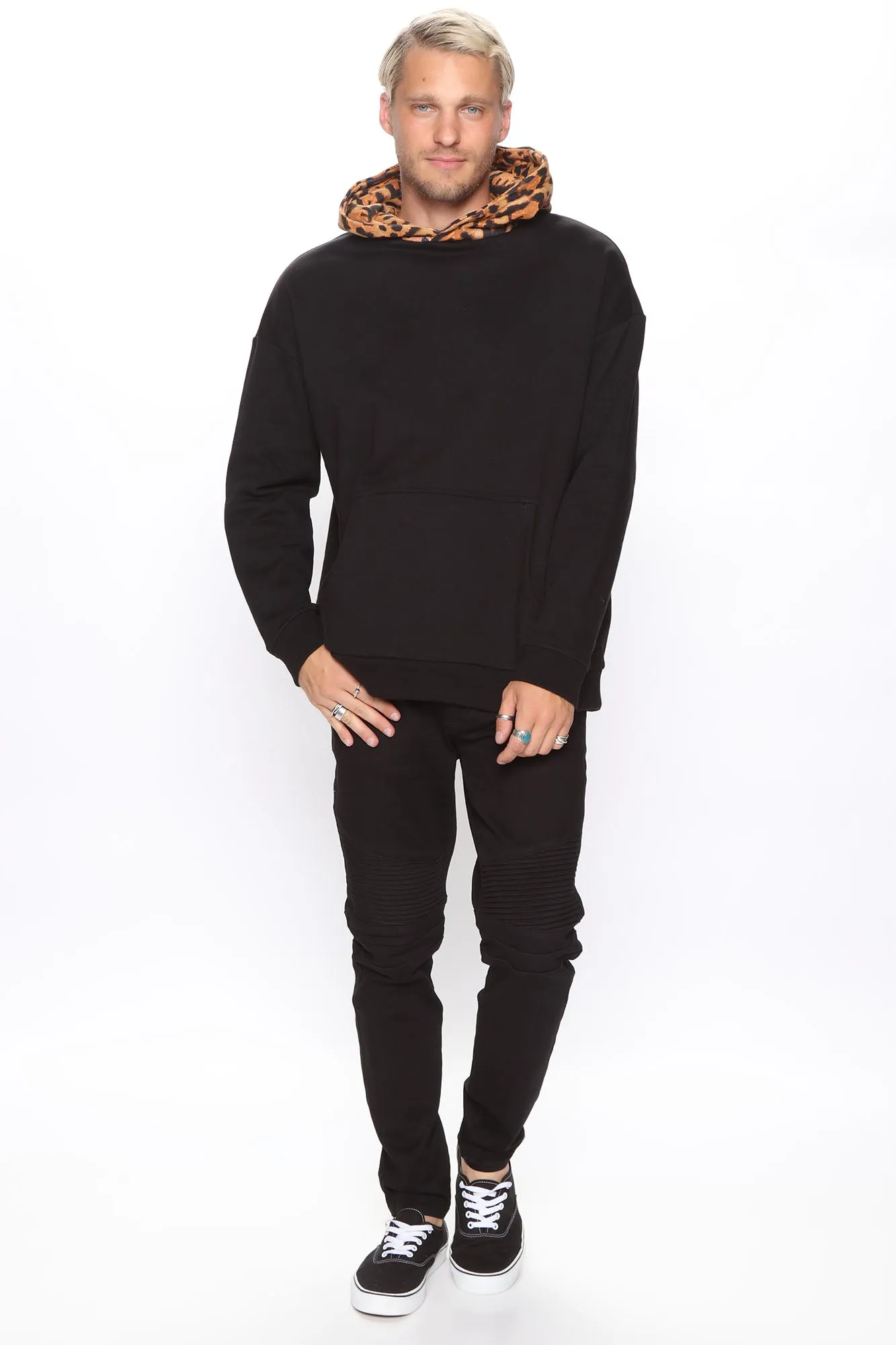 Anonymous Hoodie - Black/combo