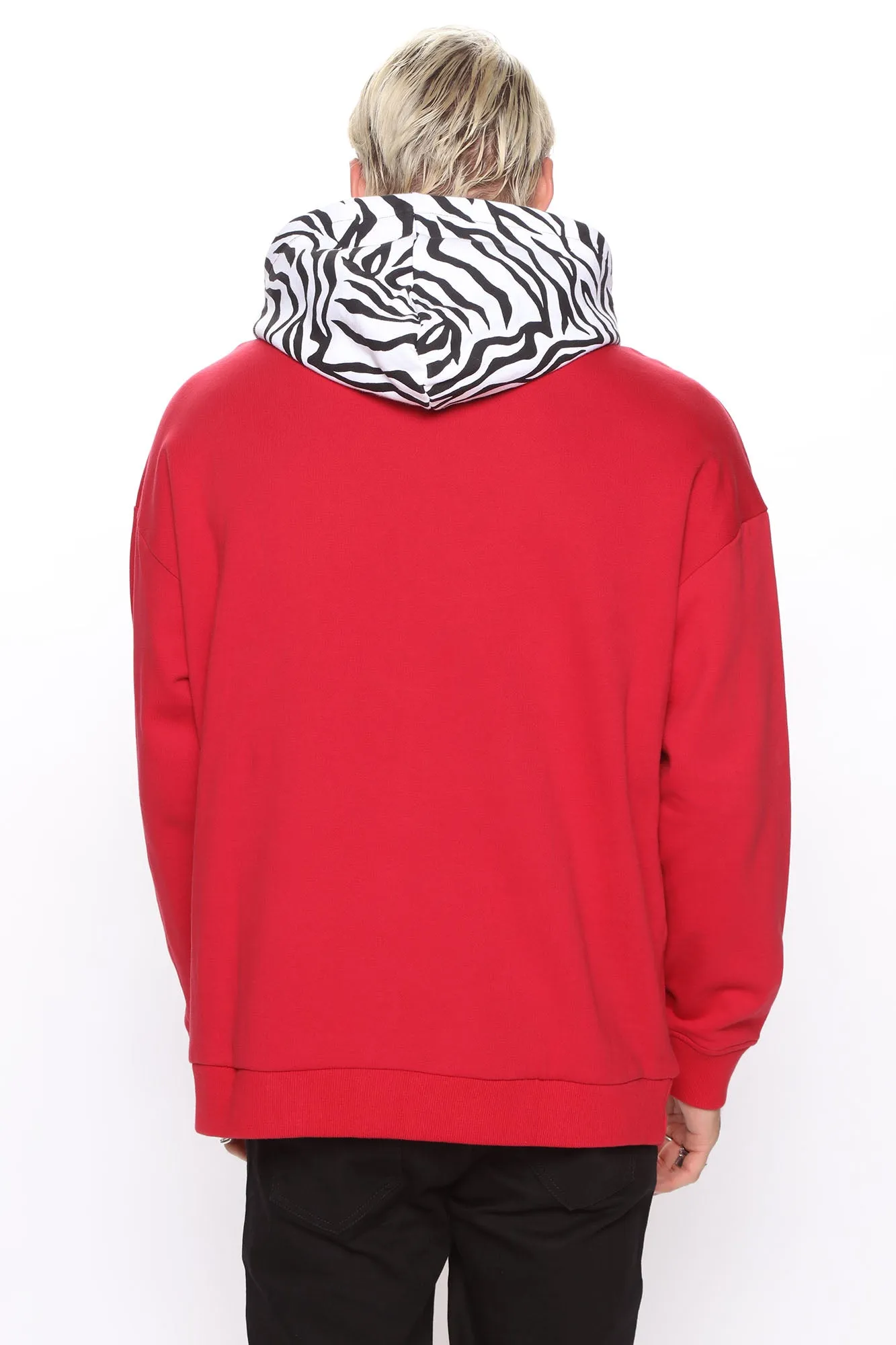 Anonymous Hoodie - Red/combo
