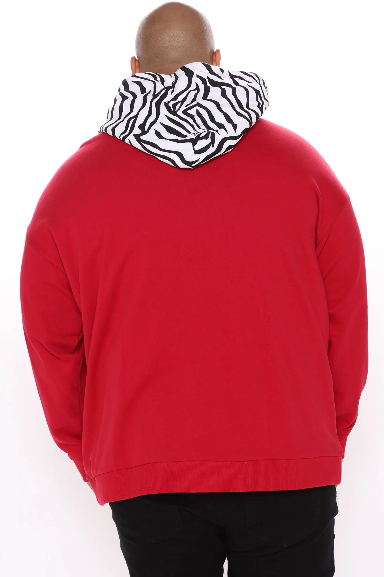 Anonymous Hoodie - Red/combo