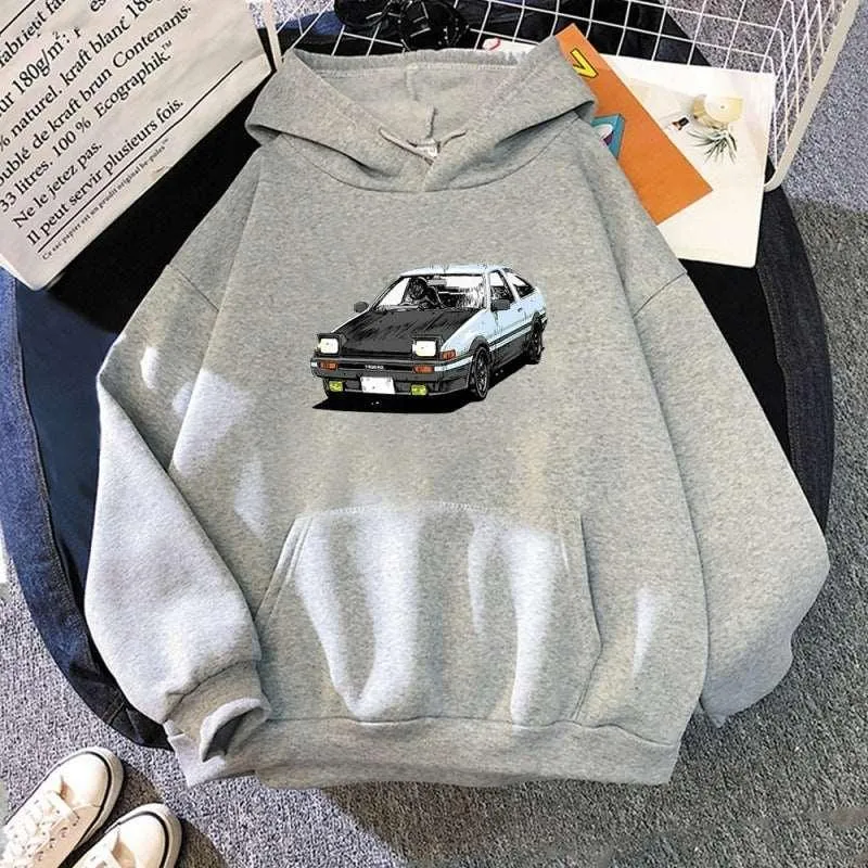 Artistic Retro Printing Hoodie