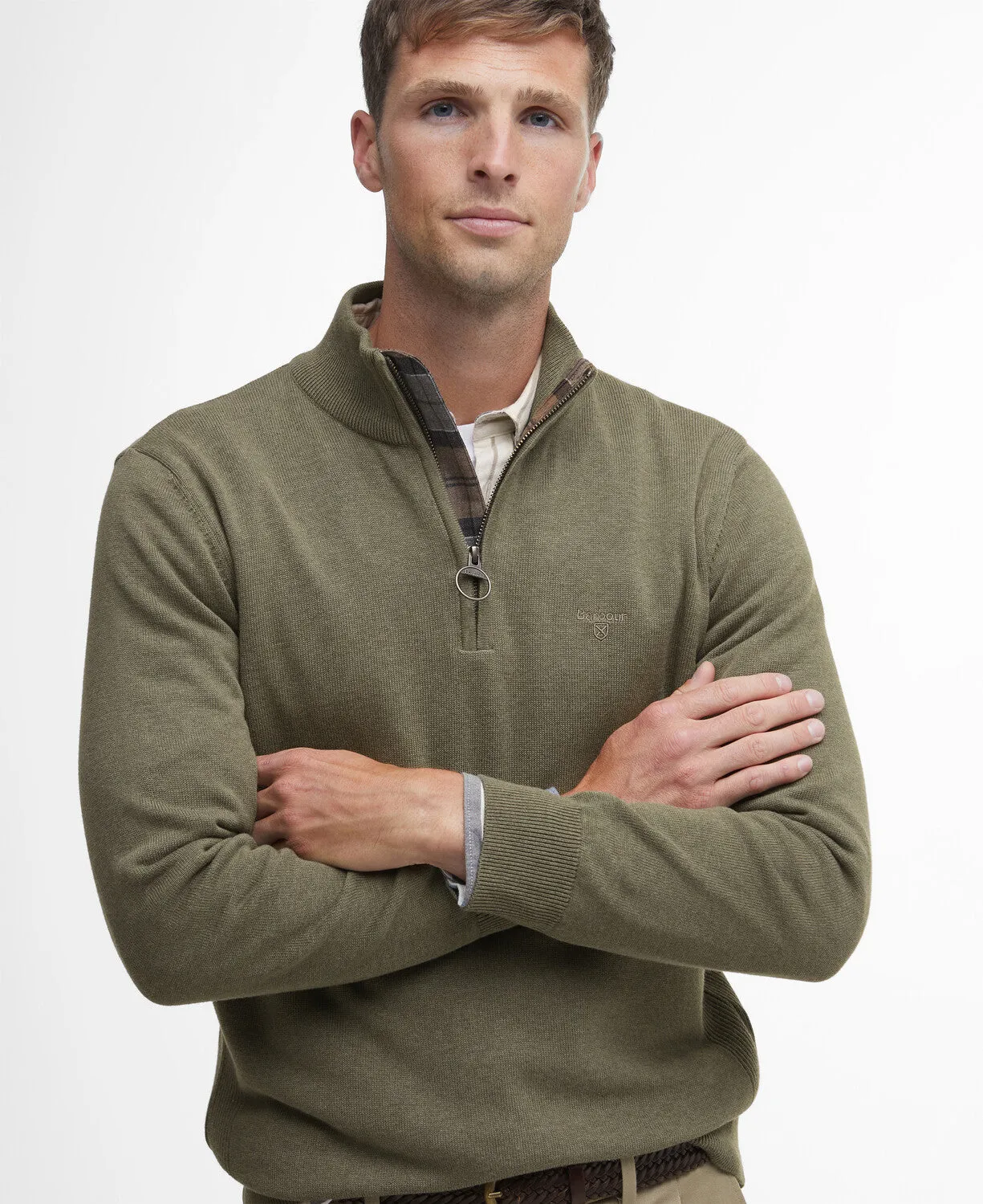 Barbour Cotton Half-Zip Jumper