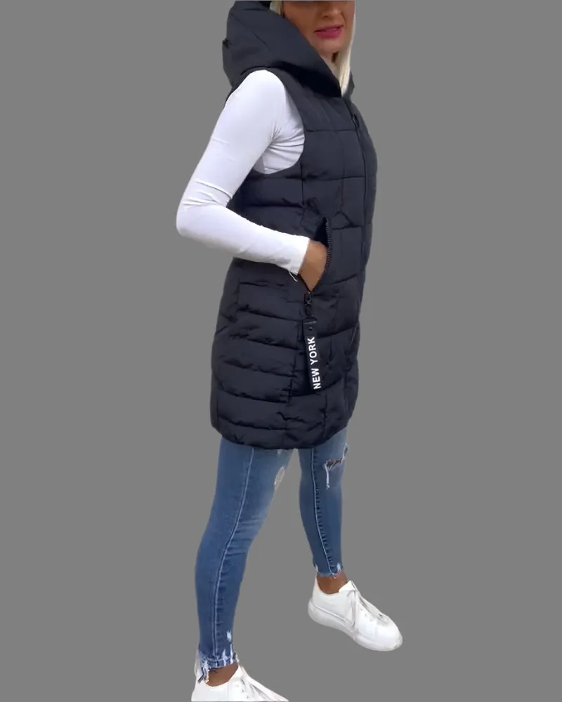 Celeste - Sleeveless Puffer Jacket