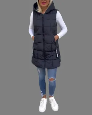 Celeste - Sleeveless Puffer Jacket