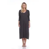 Cocoa V Neck LS Dress