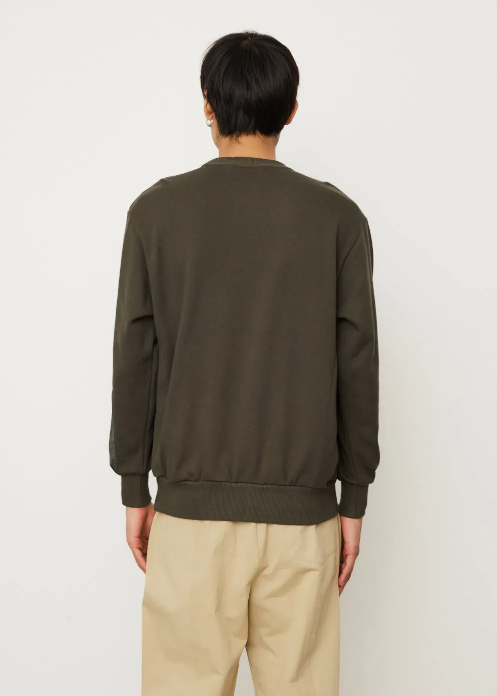 Contrast Panel Sweatshirt