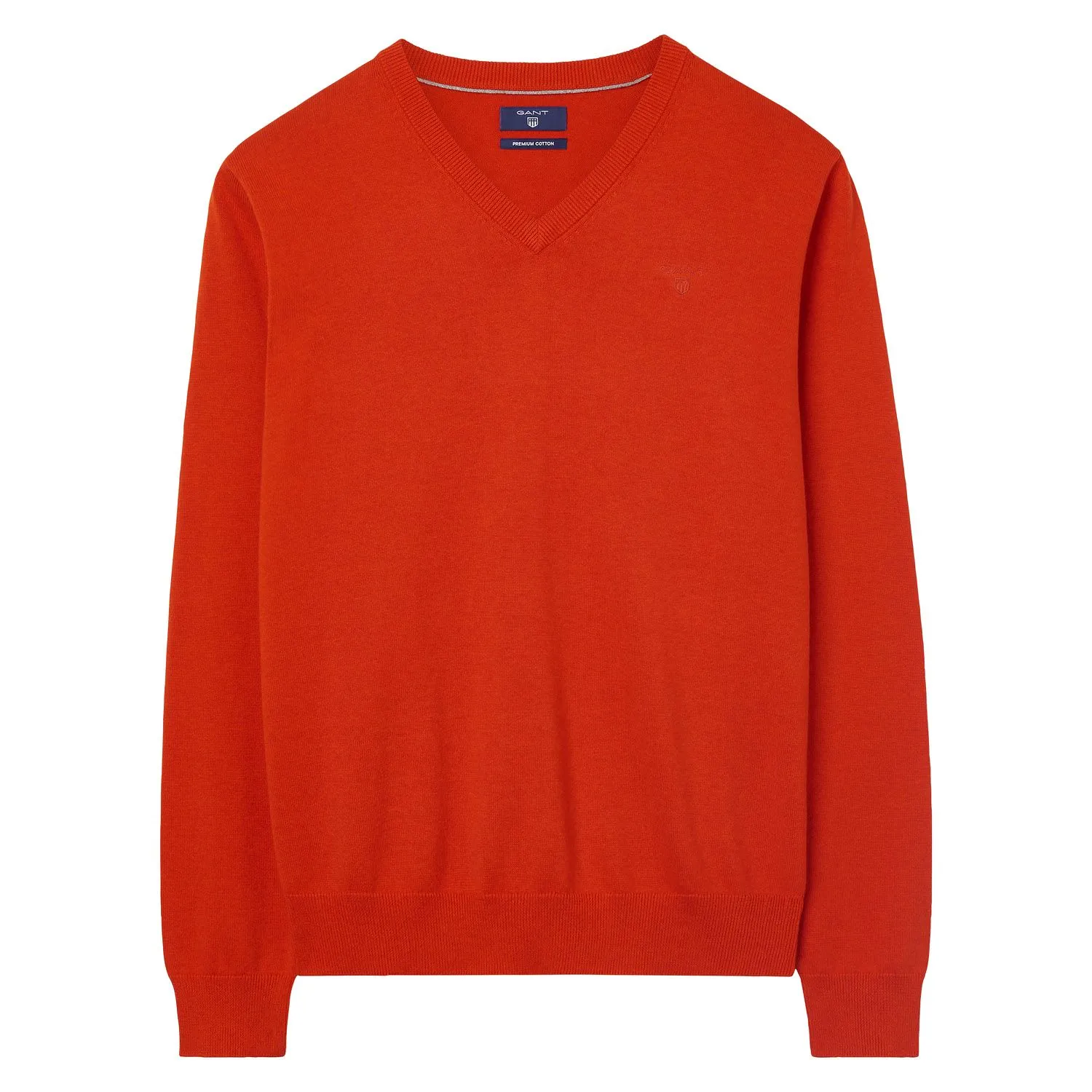 Gant Men's Lightweight Cotton V-Neck Sweater 83072 Size Medium $109 NWT
