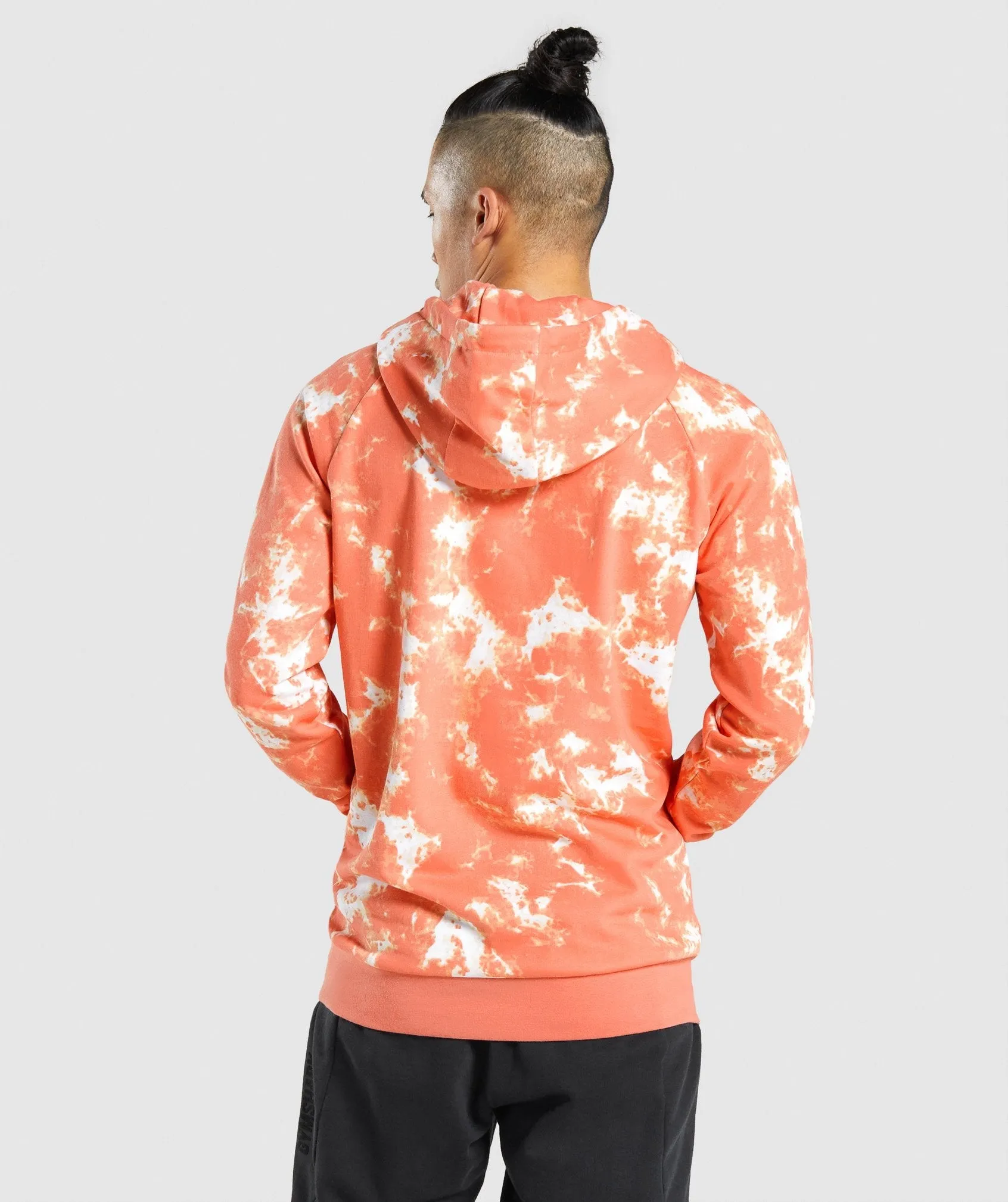 Gymshark Restore Hoodie - Orange Print