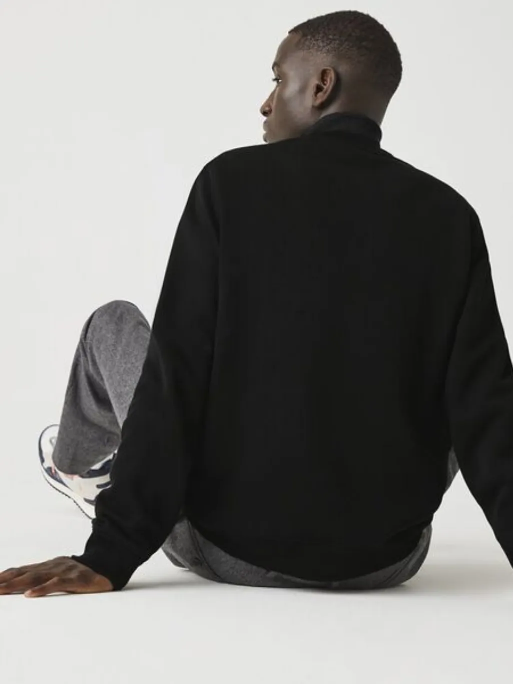 Lacoste Wording Crew Neck Sweat