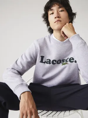 Lacoste Wording Crew Neck Sweat