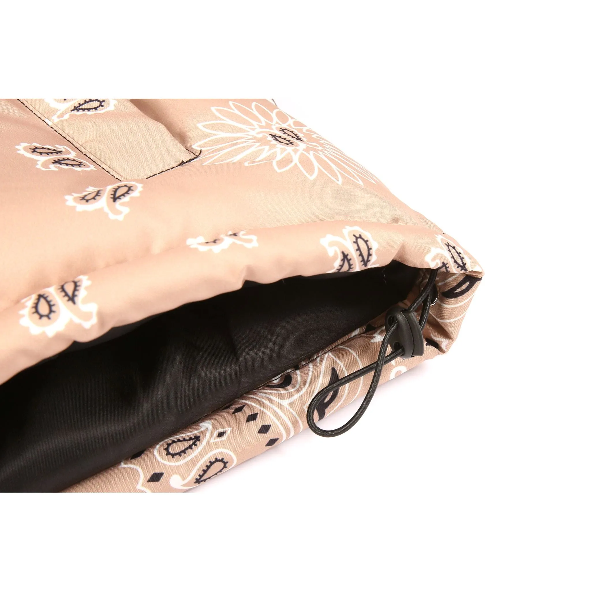 LE1 | Brown Paisley Puffer