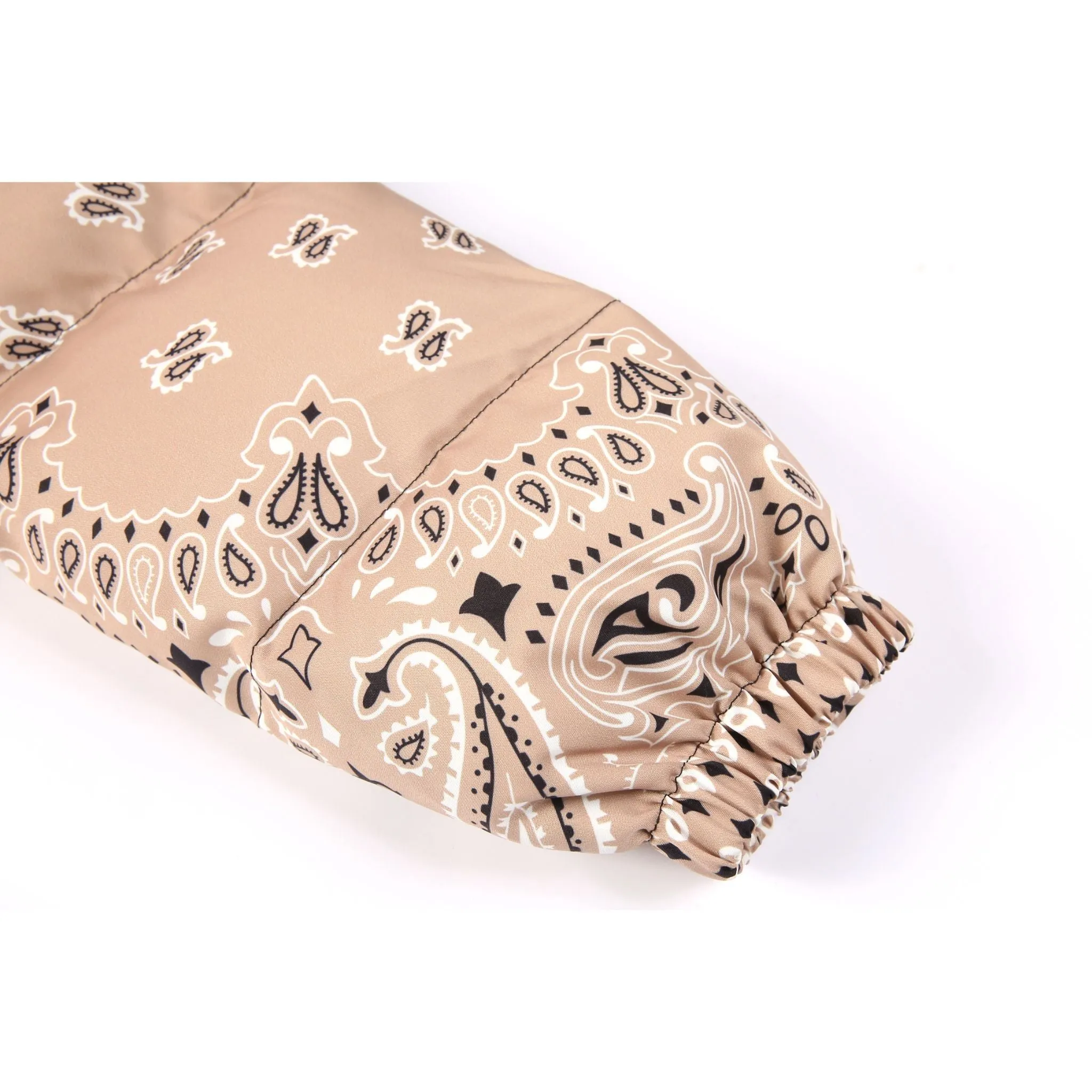LE1 | Brown Paisley Puffer