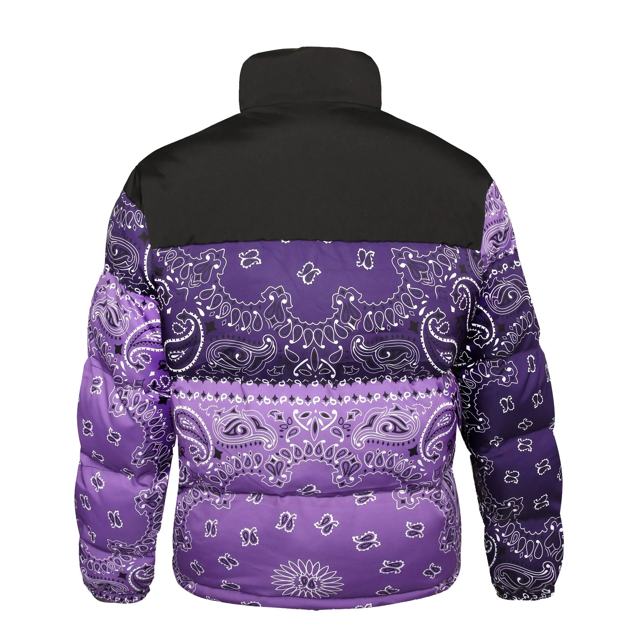 LE1 | Purple Paisley Puffer