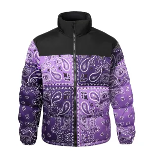 LE1 | Purple Paisley Puffer