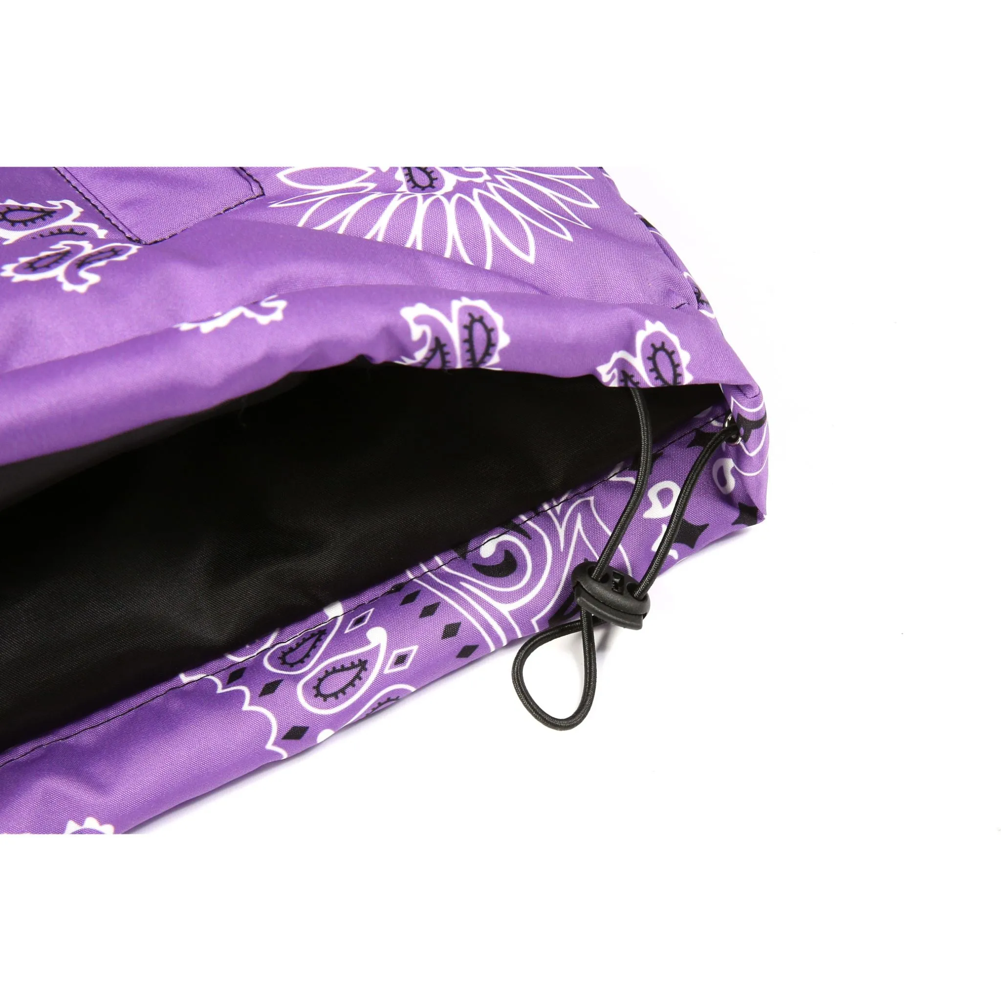 LE1 | Purple Paisley Puffer