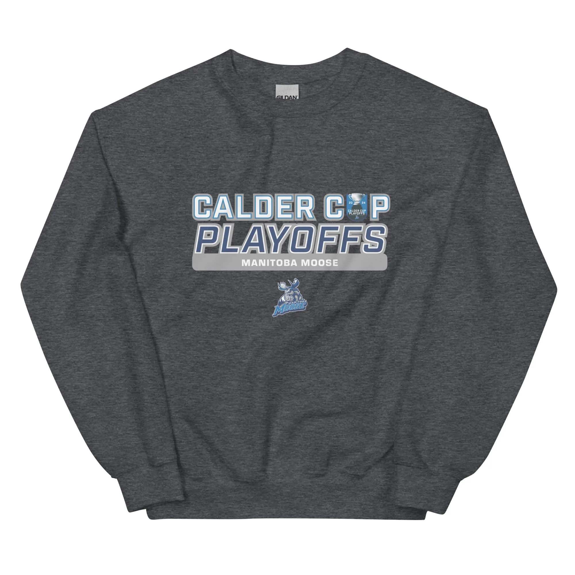 Manitoba Moose 2024 Calder Cup Playoffs Adult Crewneck Sweatshirt