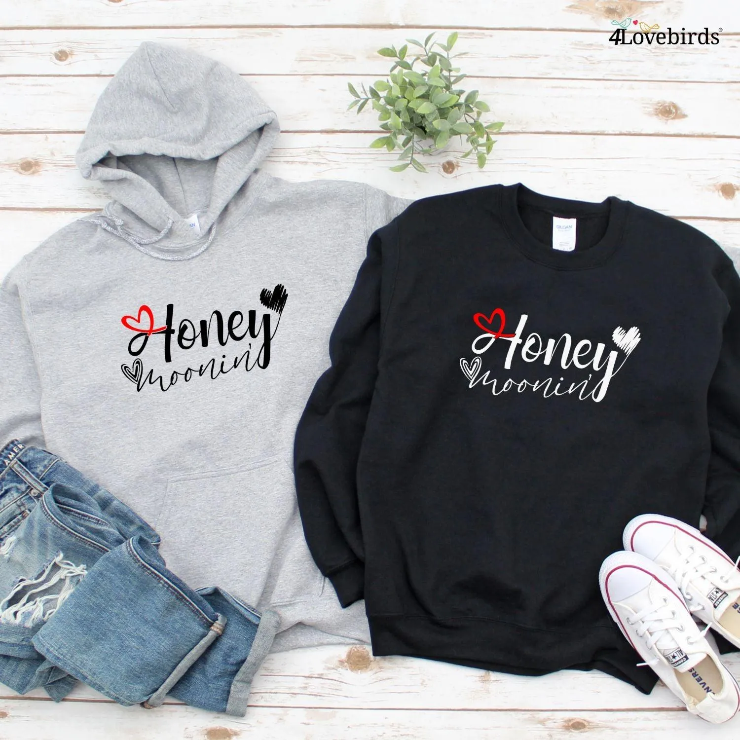Matching Set for Honeymooners: Newlyweds, Bride & Groom, Mr & Mrs Outfits!