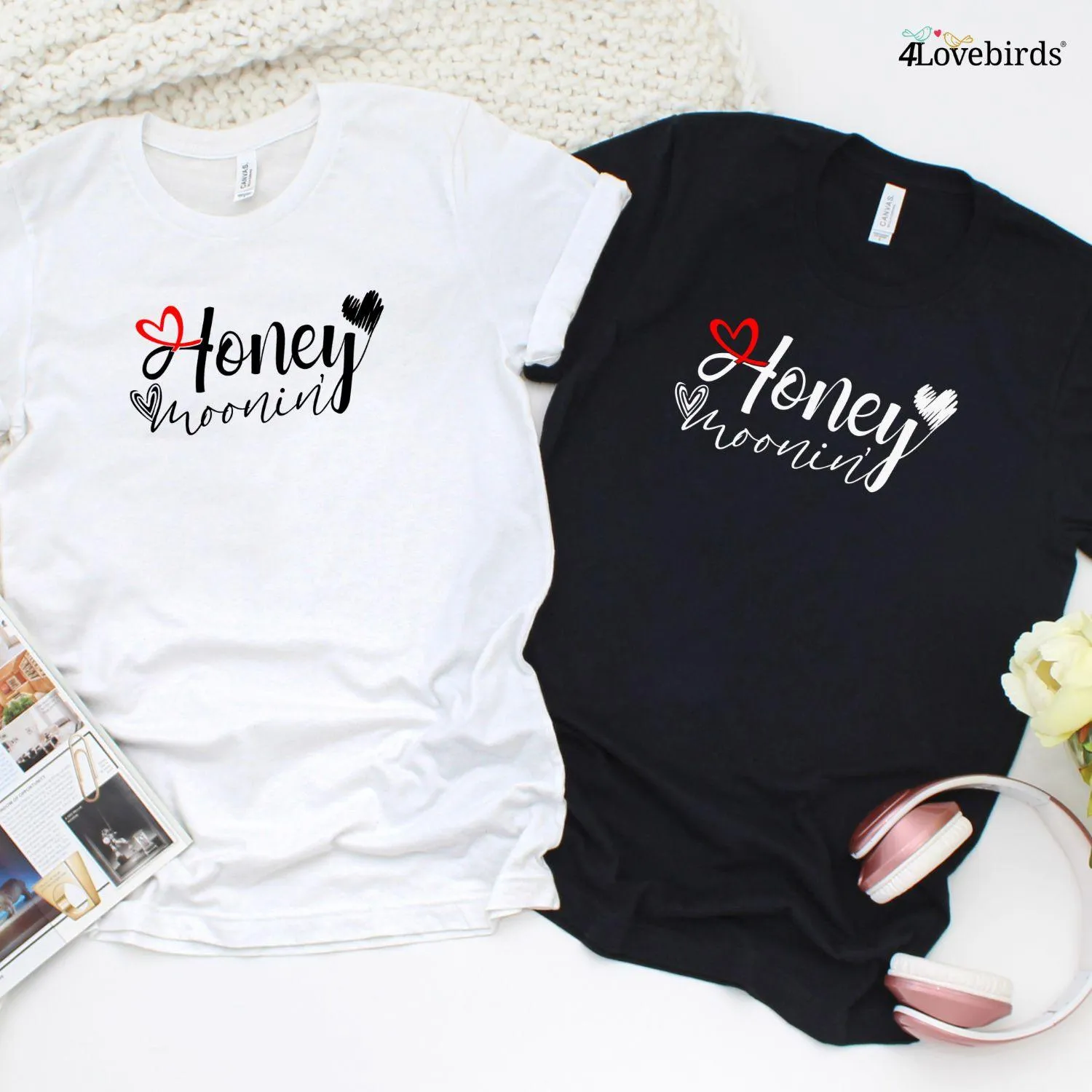 Matching Set for Honeymooners: Newlyweds, Bride & Groom, Mr & Mrs Outfits!