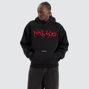 Metal Street Hoodie Jet Black