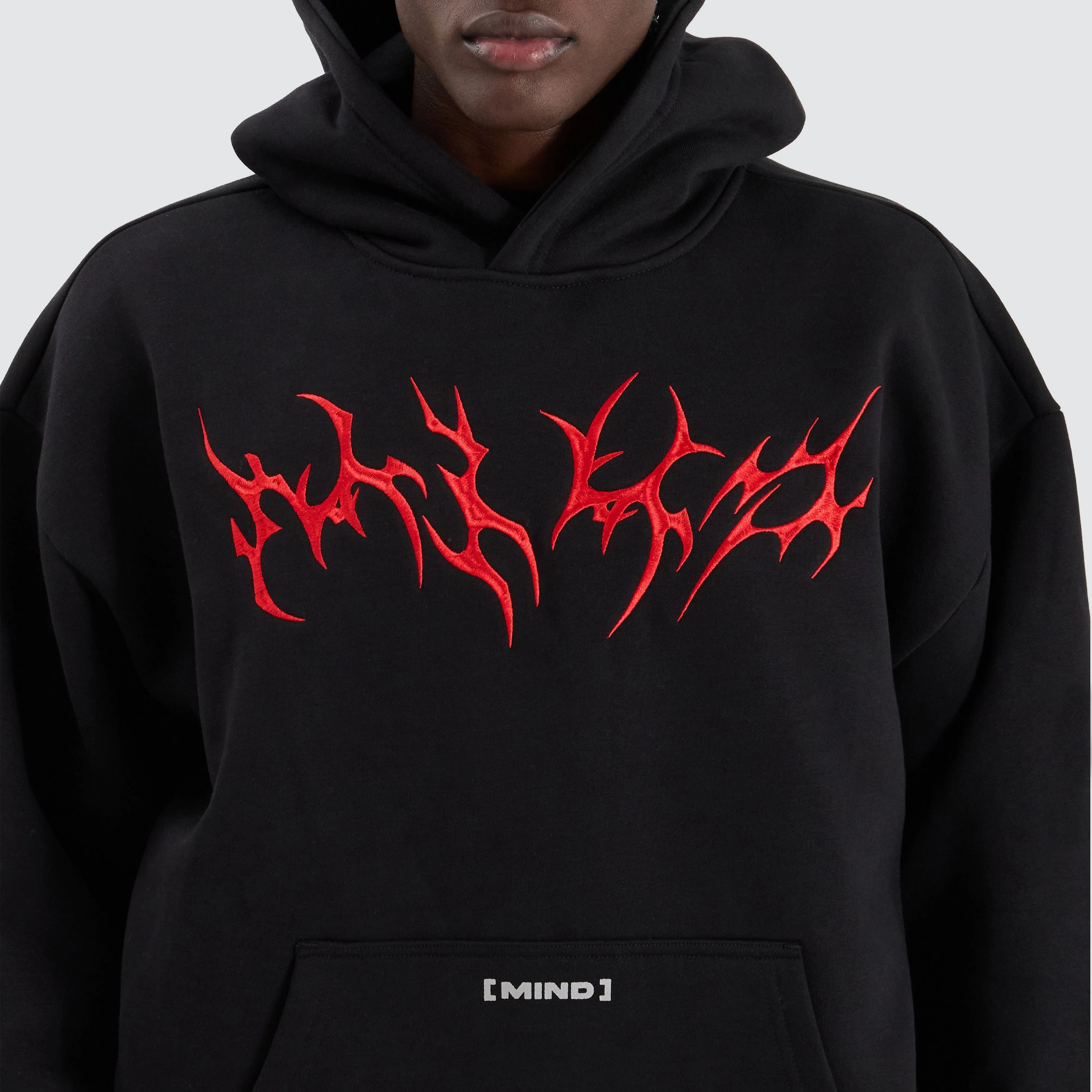 Metal Street Hoodie Jet Black