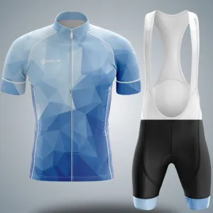 Ocean Blue | Men's Short Sleeve Cycling Set