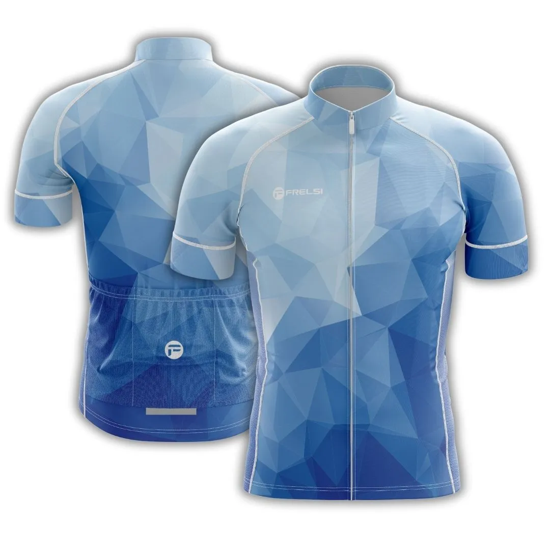 Ocean Blue | Men's Short Sleeve Cycling Set