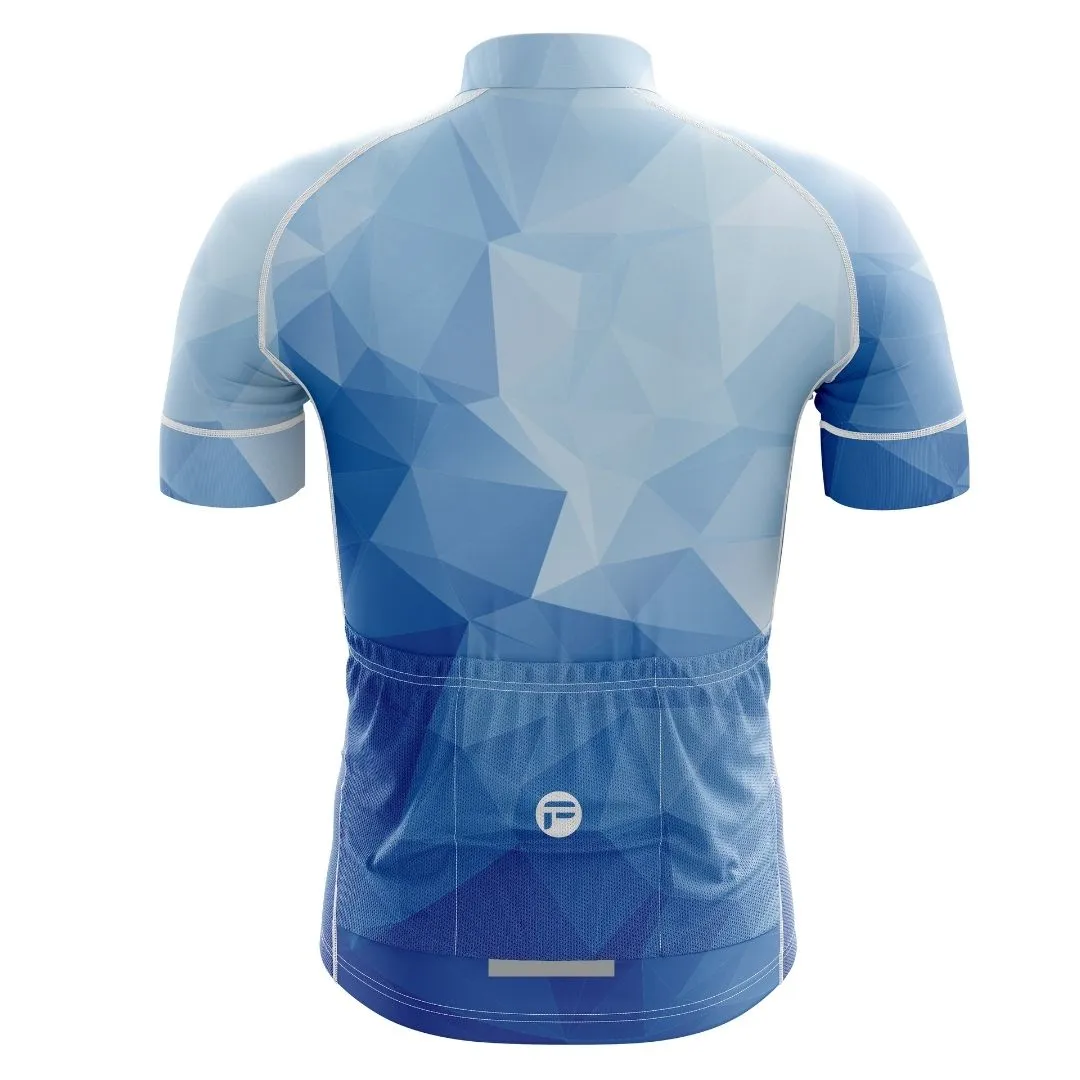 Ocean Blue | Men's Short Sleeve Cycling Set