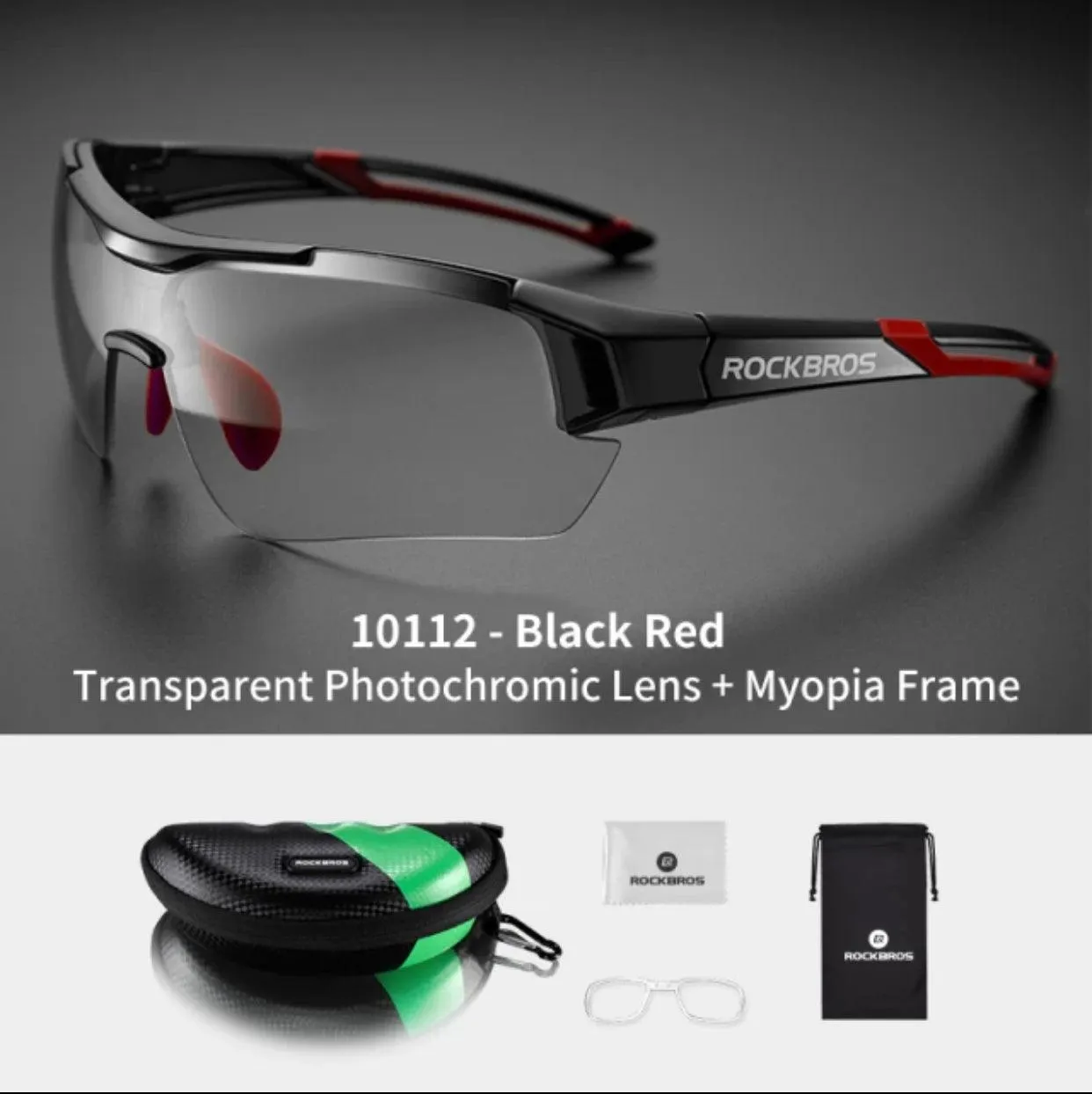 Photochromic Sports Cycling Glasses
