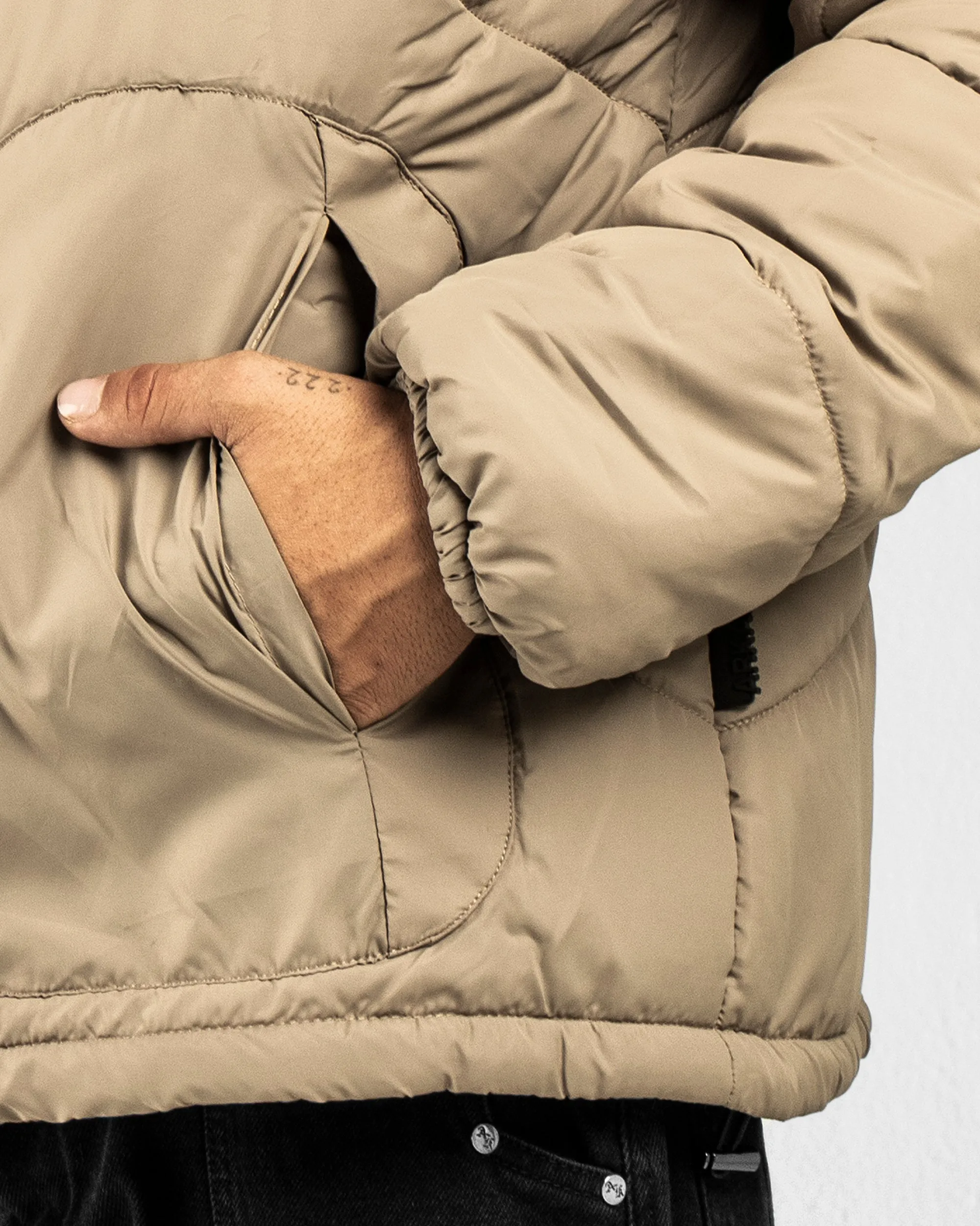 Puffer Jacket - Cafe
