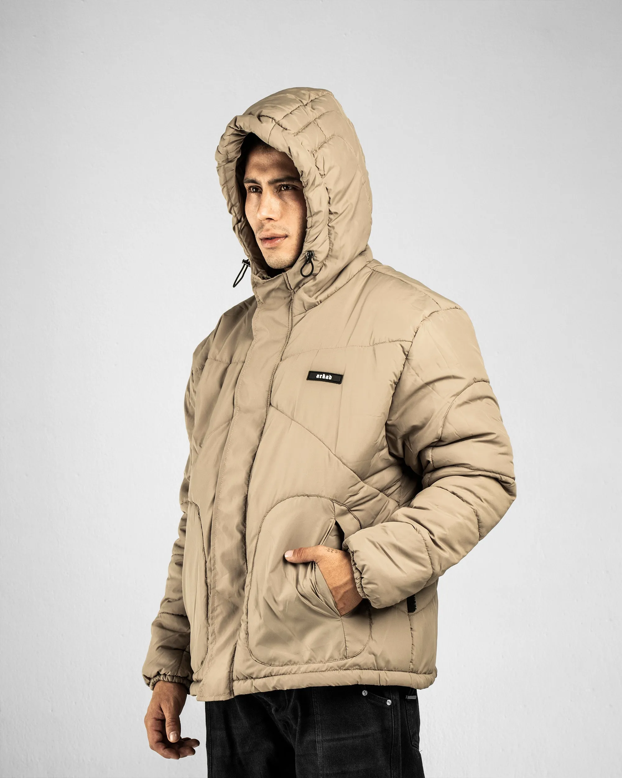 Puffer Jacket - Cafe