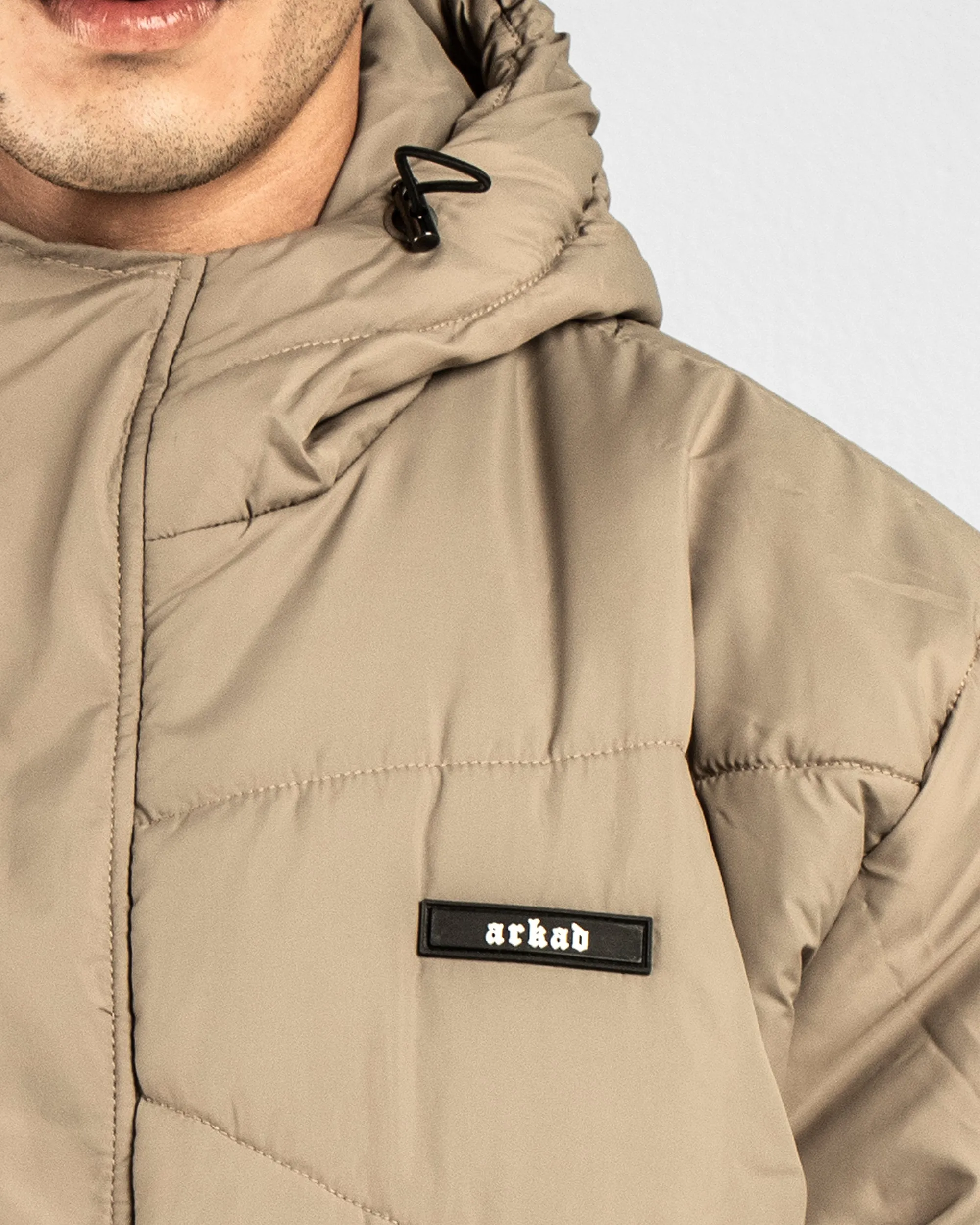 Puffer Jacket - Cafe