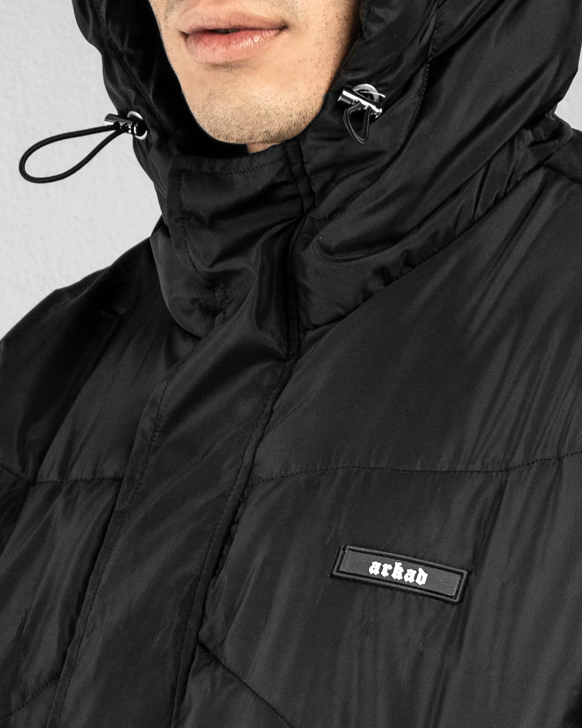 Puffer Jacket - Negra