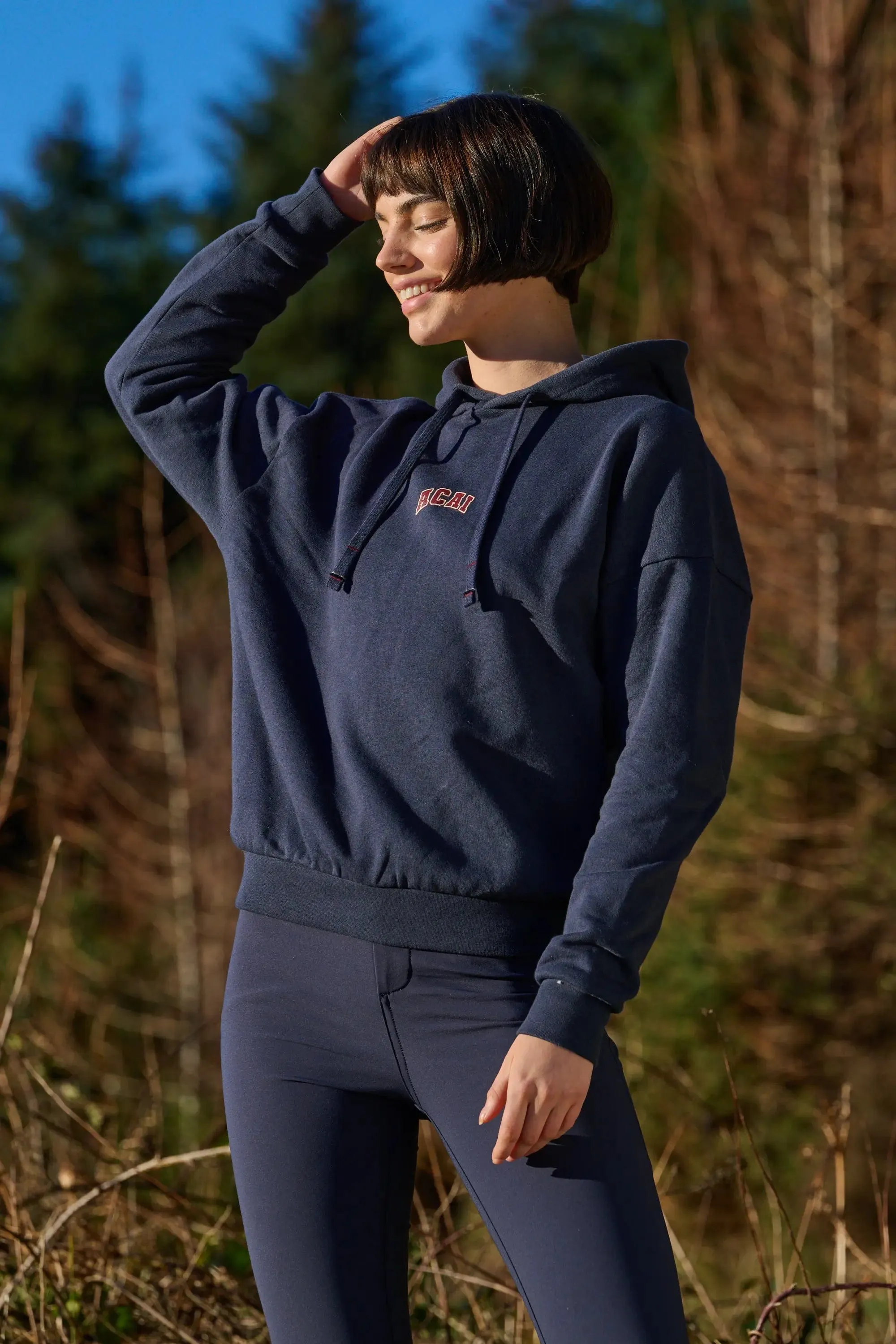 Retreat Branded Hoodie - Deep Navy