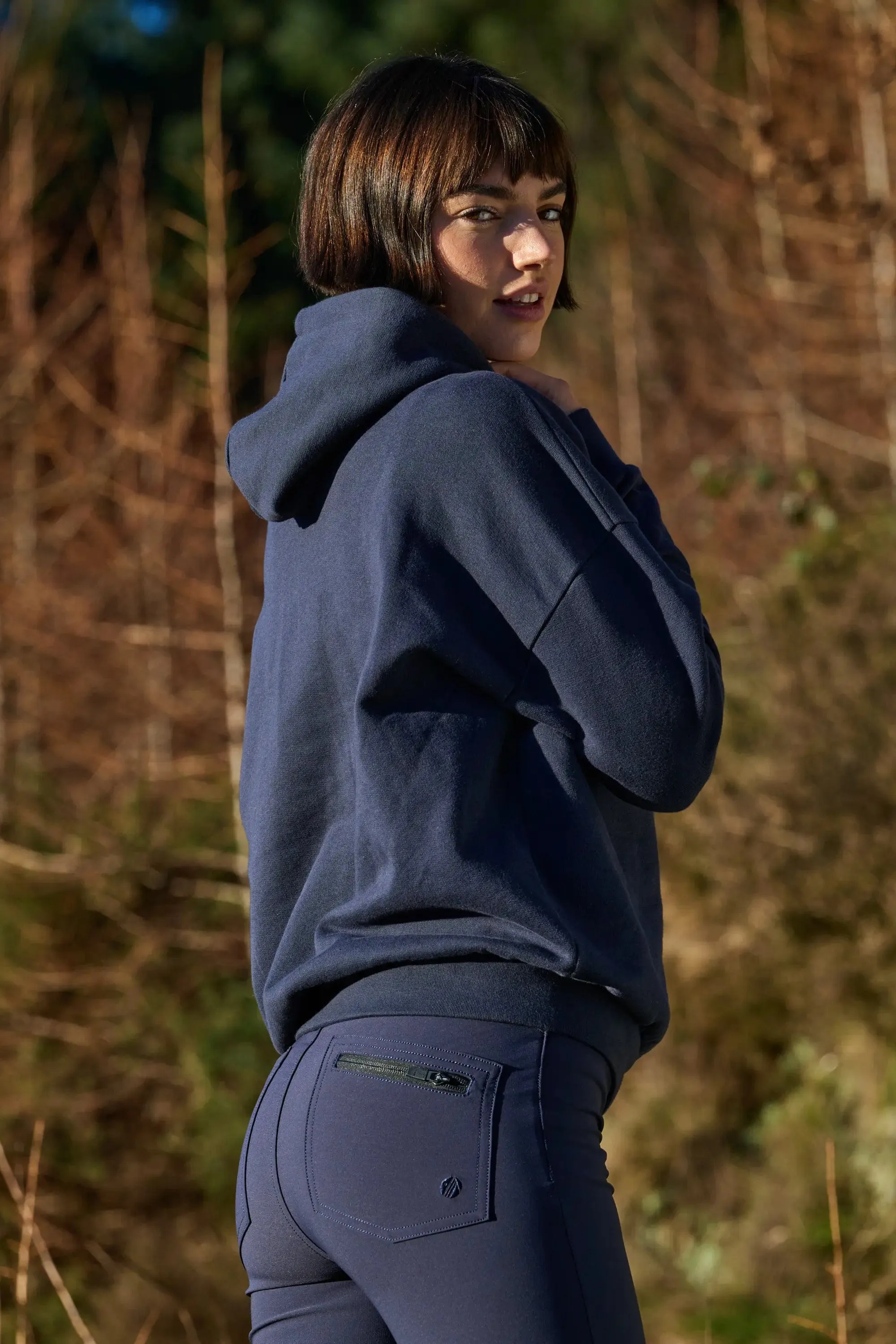 Retreat Branded Hoodie - Deep Navy