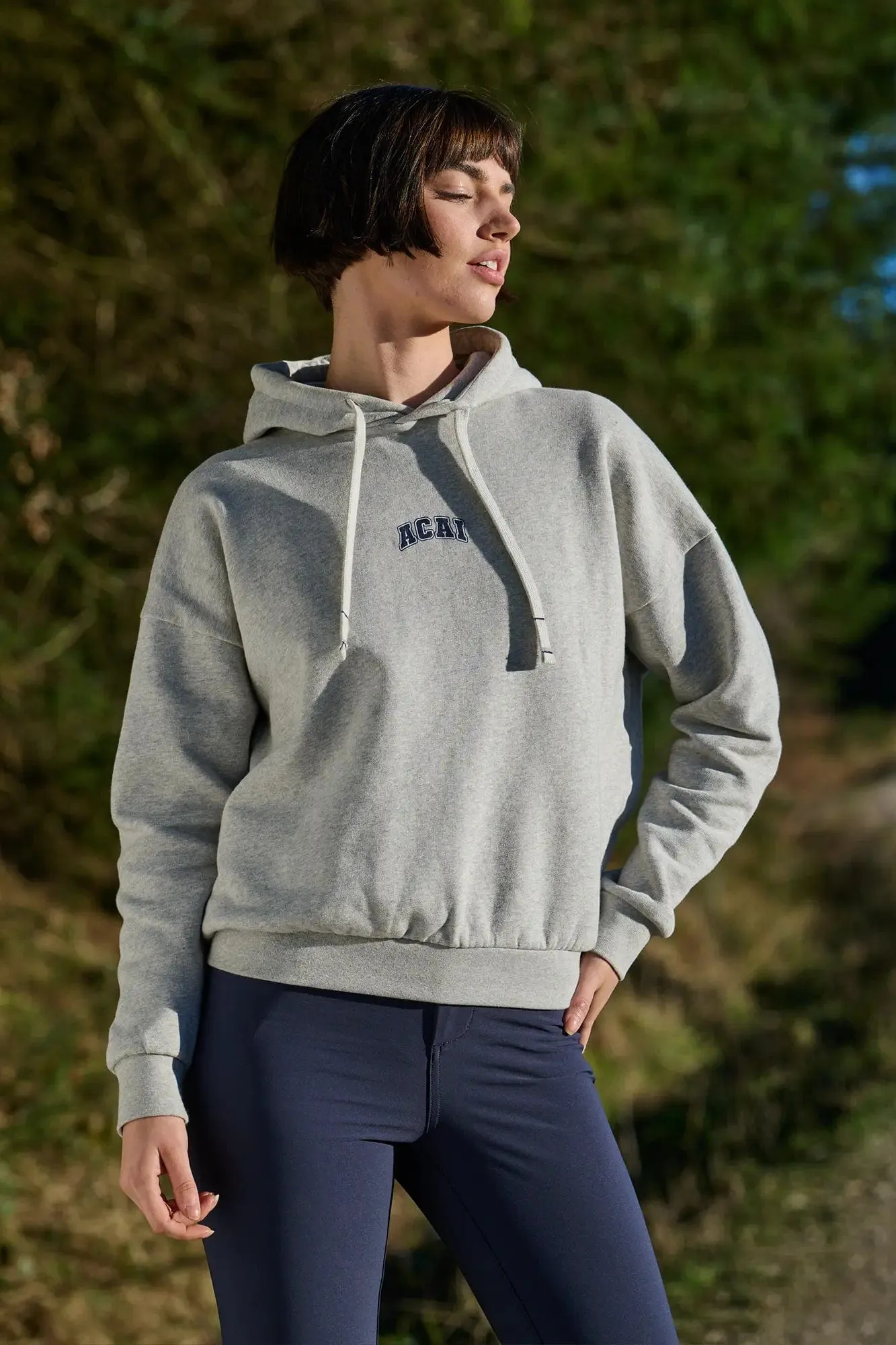 Retreat Branded Hoodie - Grey Marl