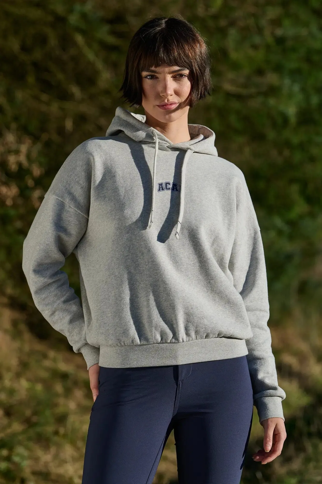 Retreat Branded Hoodie - Grey Marl