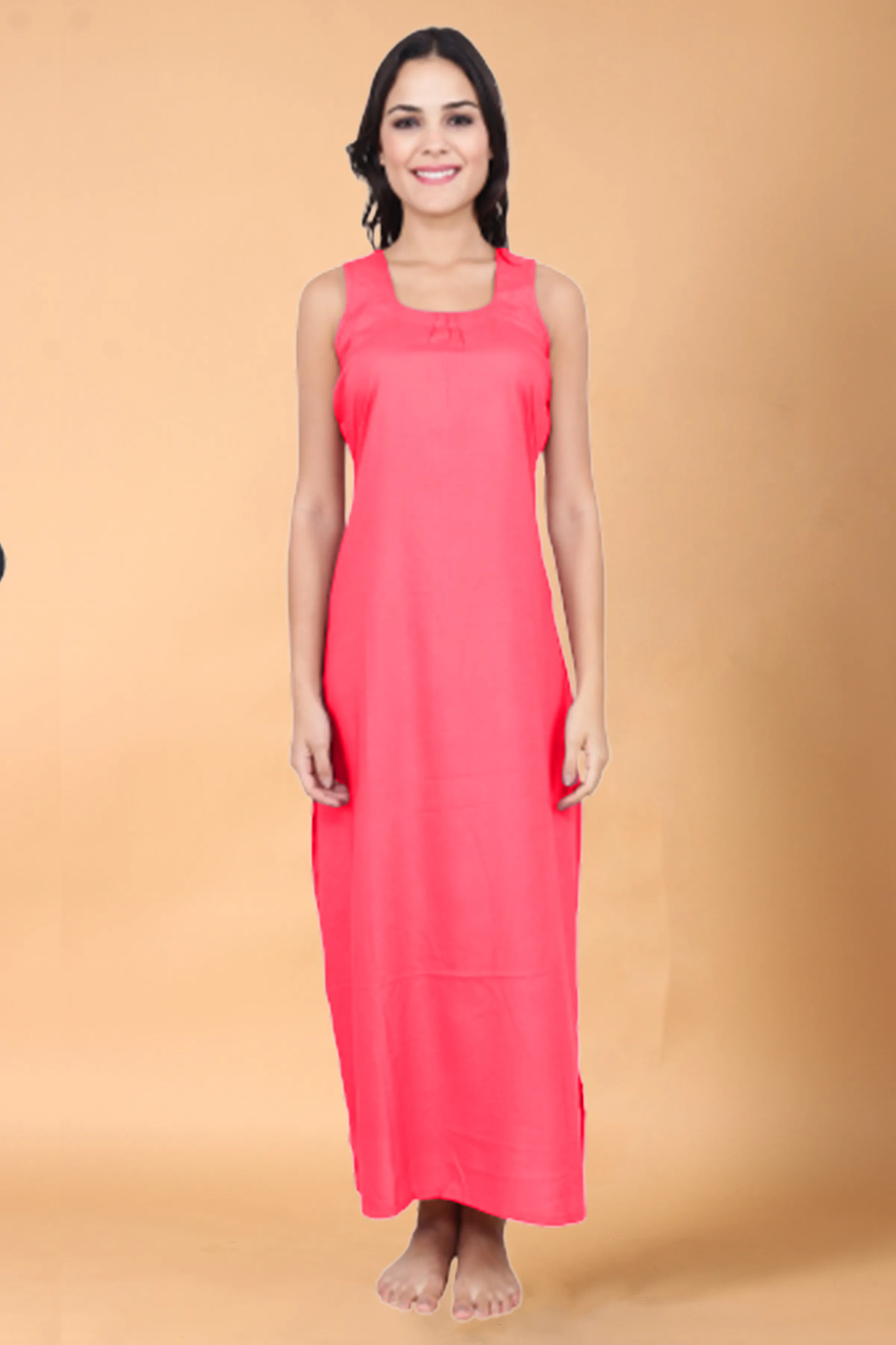 Rose Pink Rayon Nighty