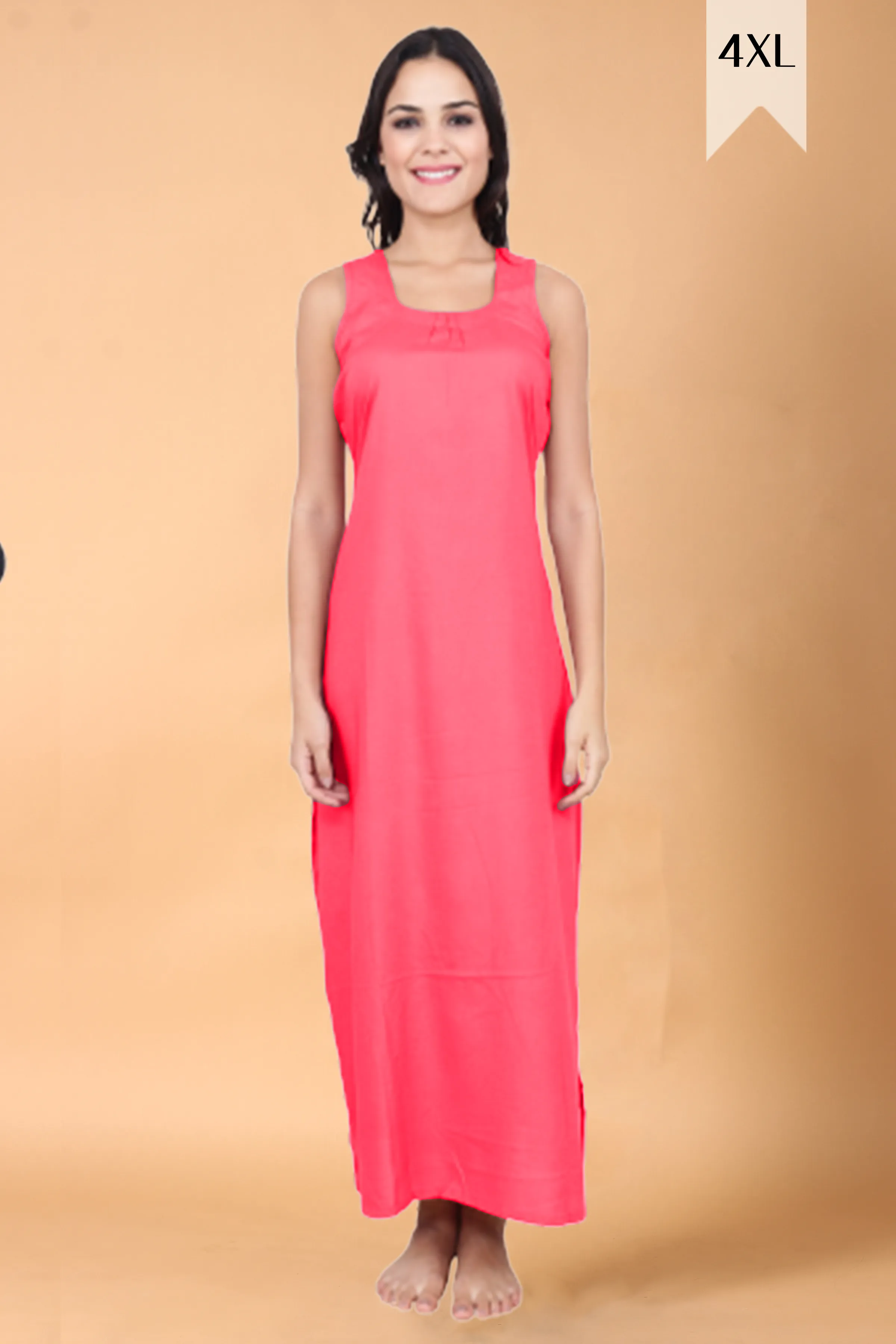 Rose Pink Rayon Nighty