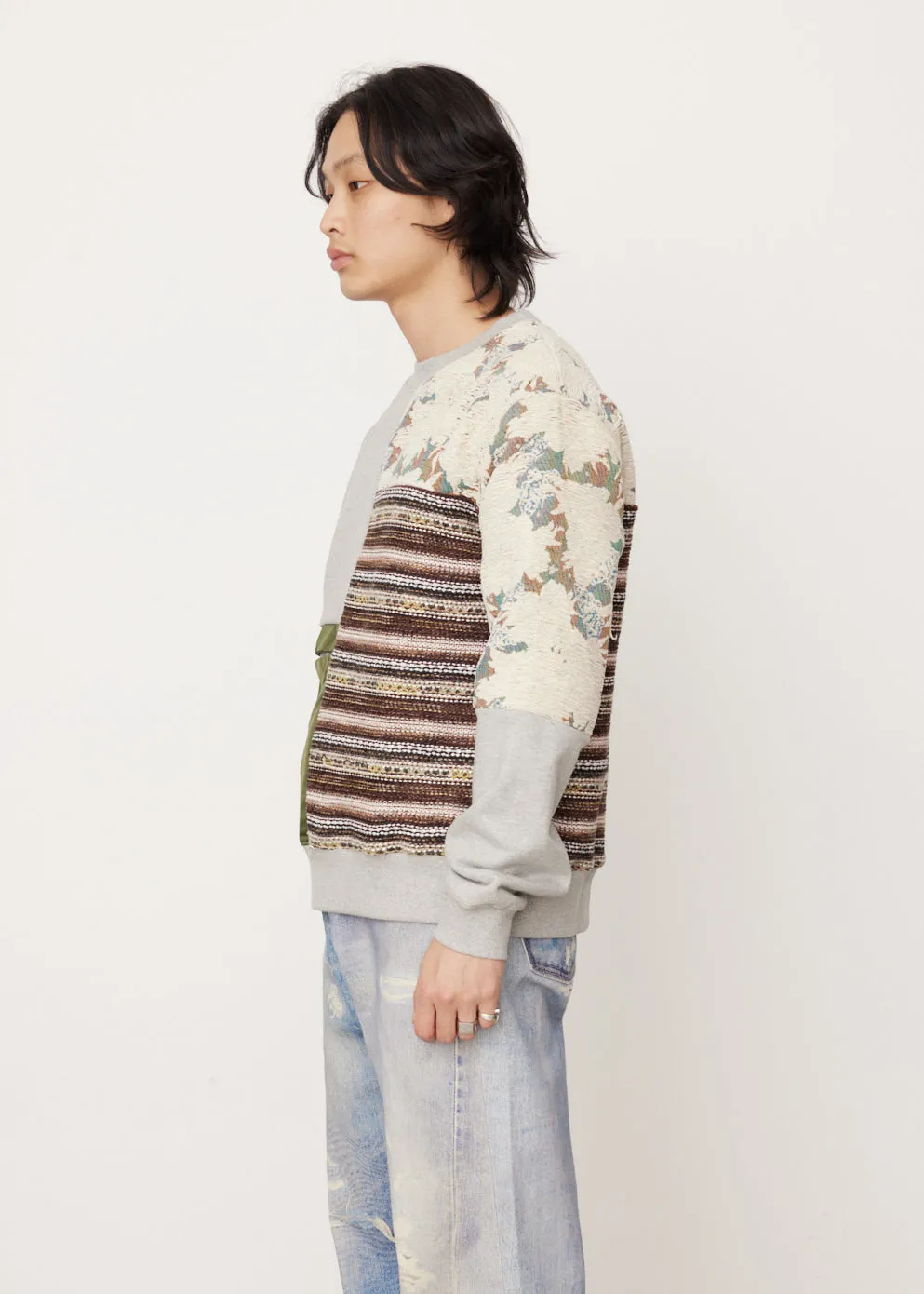 Seoul23 Contrast Sweatshirt