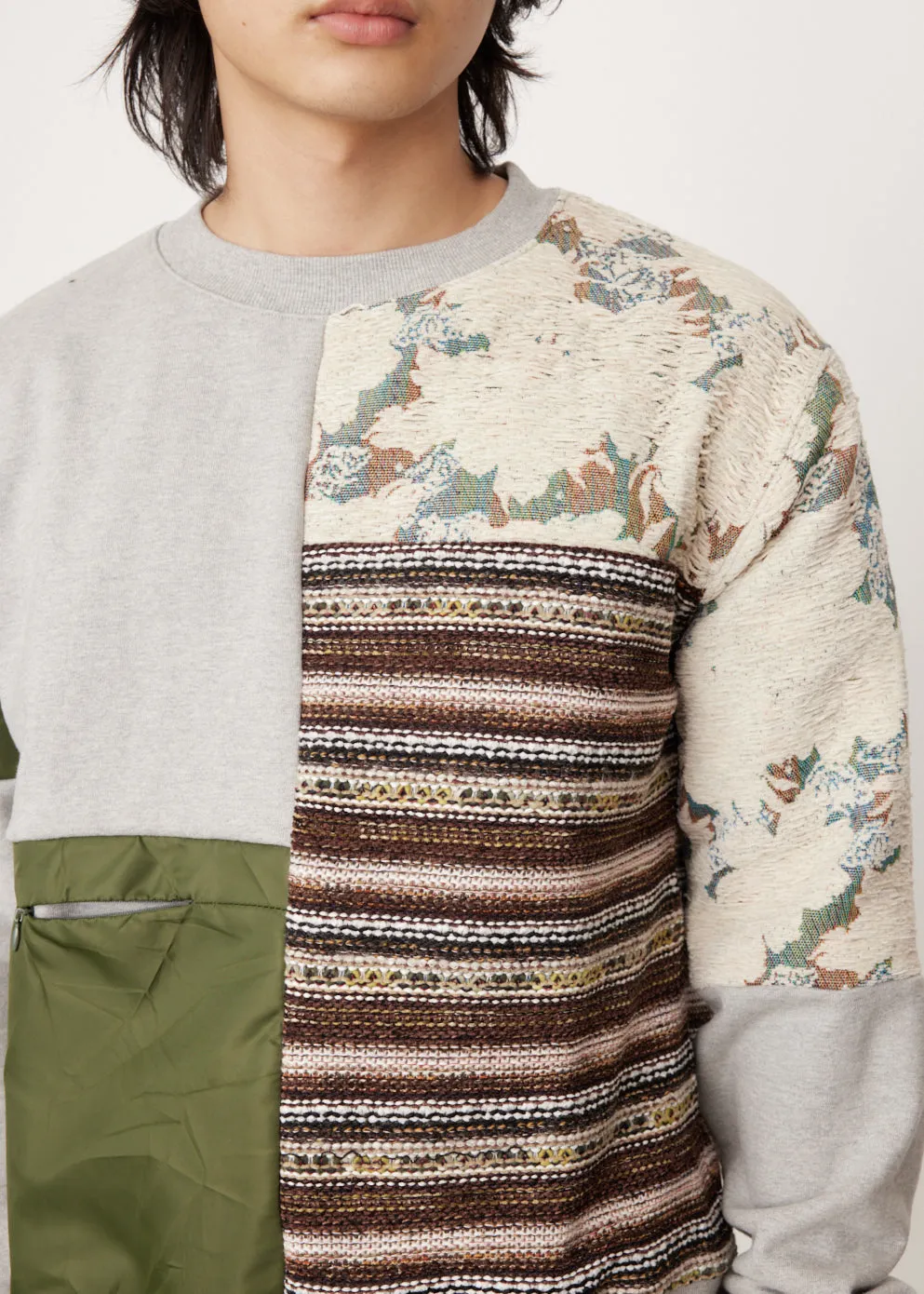 Seoul23 Contrast Sweatshirt