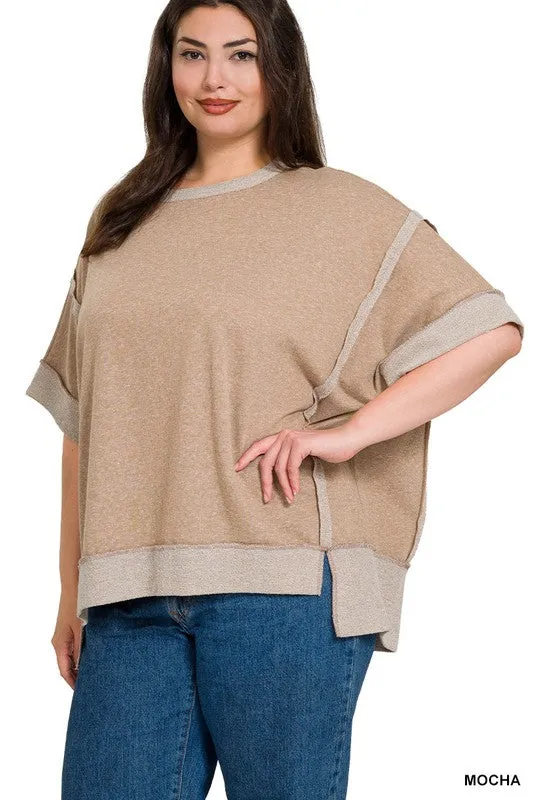 Simply Me Contrast Top