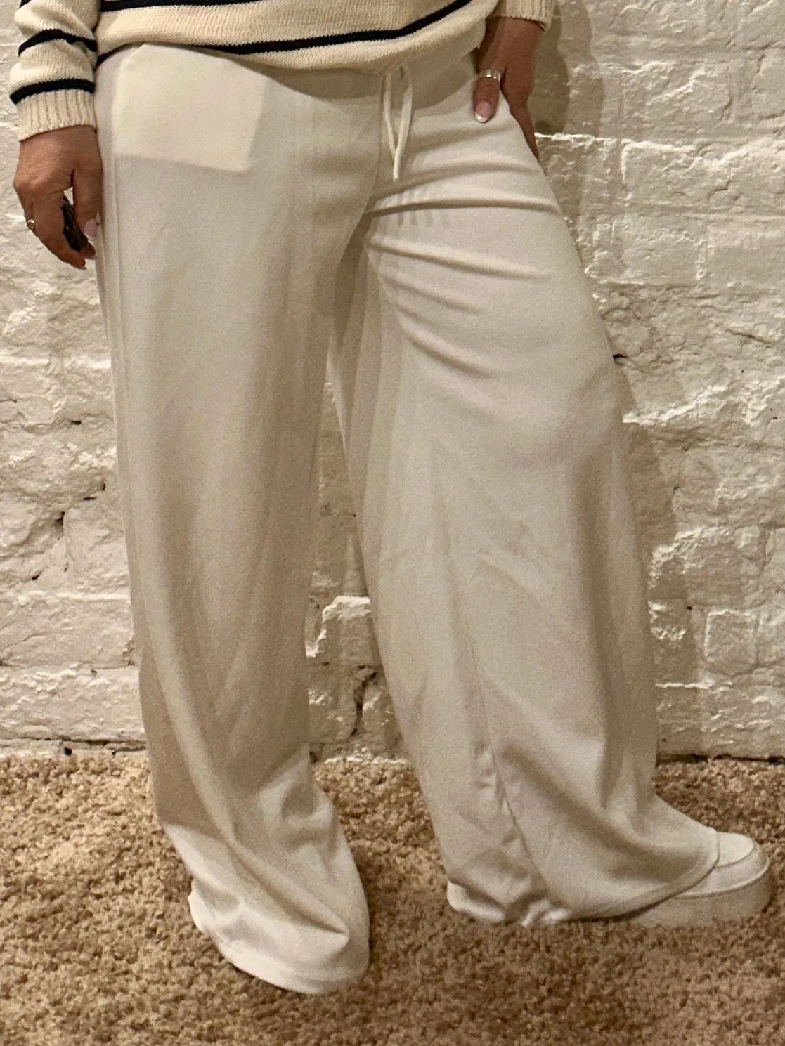 The Secret Boutique Comfy Wide Leg Pant Trousers