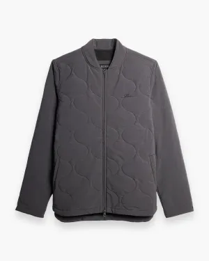 Tribute Quilted Bomber Jacket