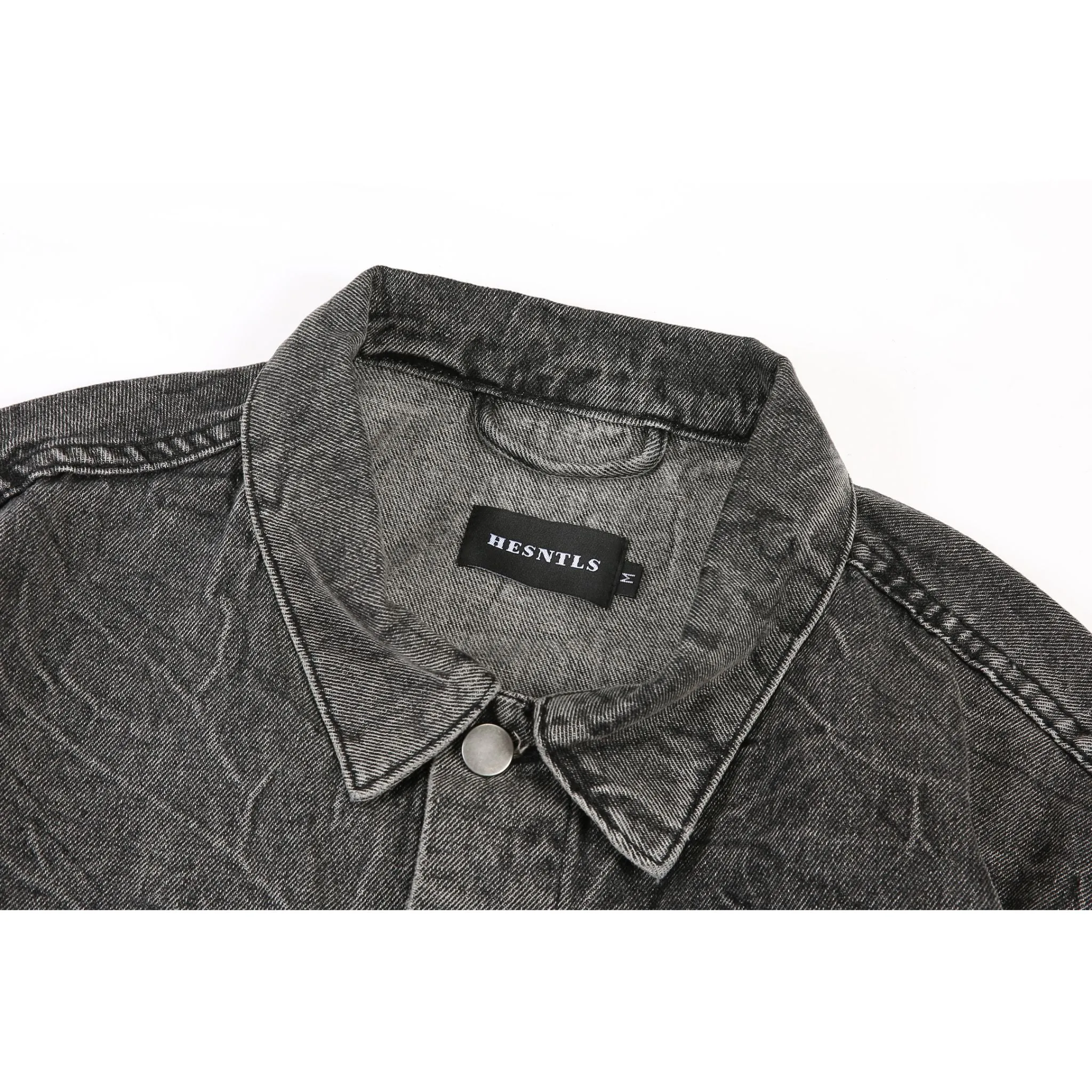 VX1 | Washed Black Denim Jacket