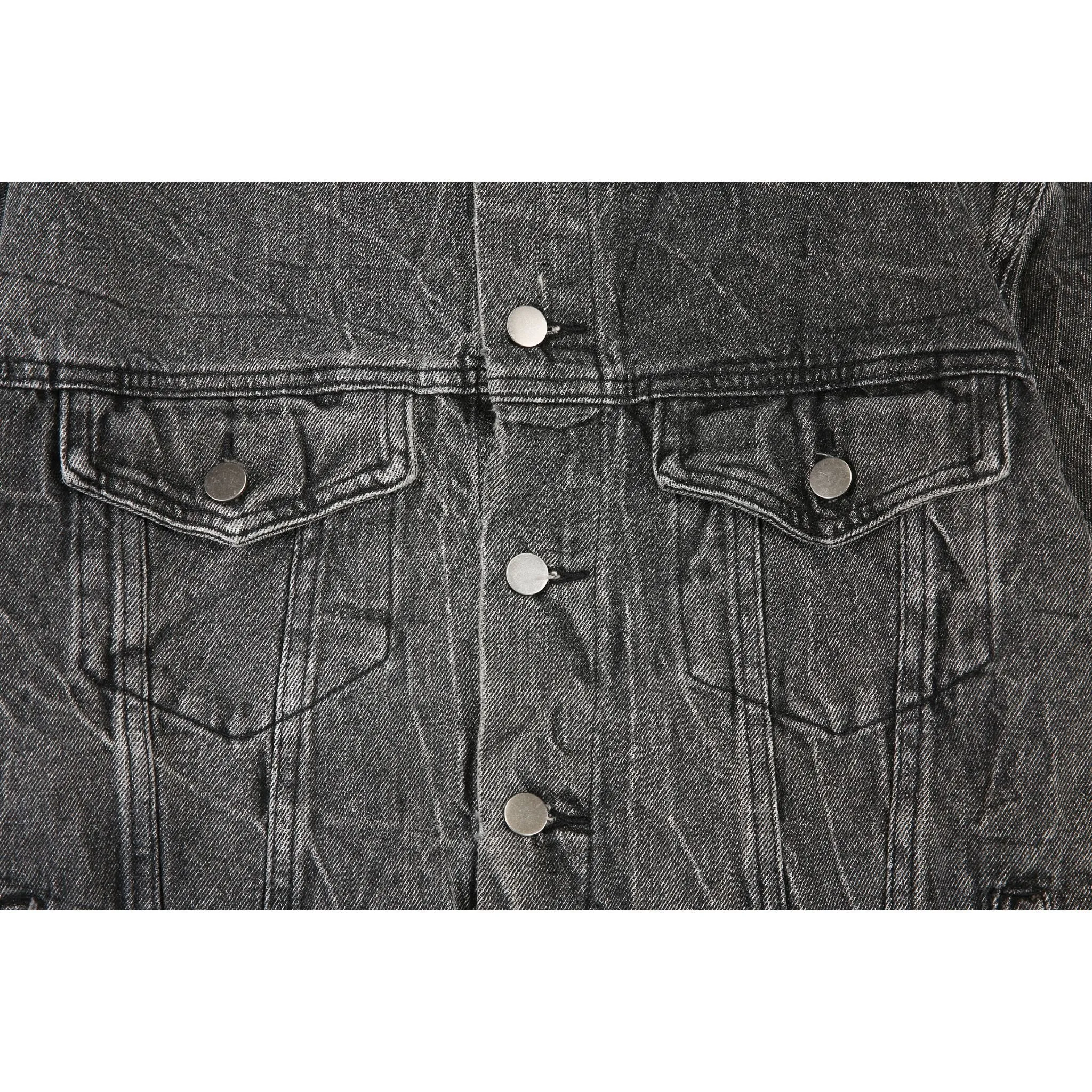 VX1 | Washed Black Denim Jacket