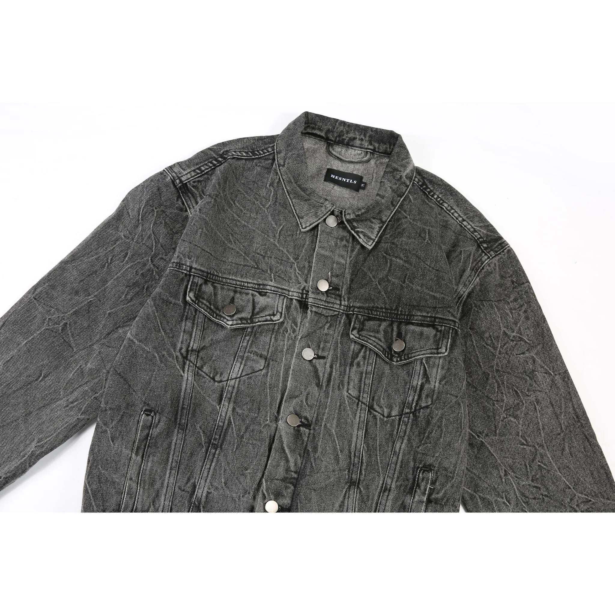VX1 | Washed Black Denim Jacket