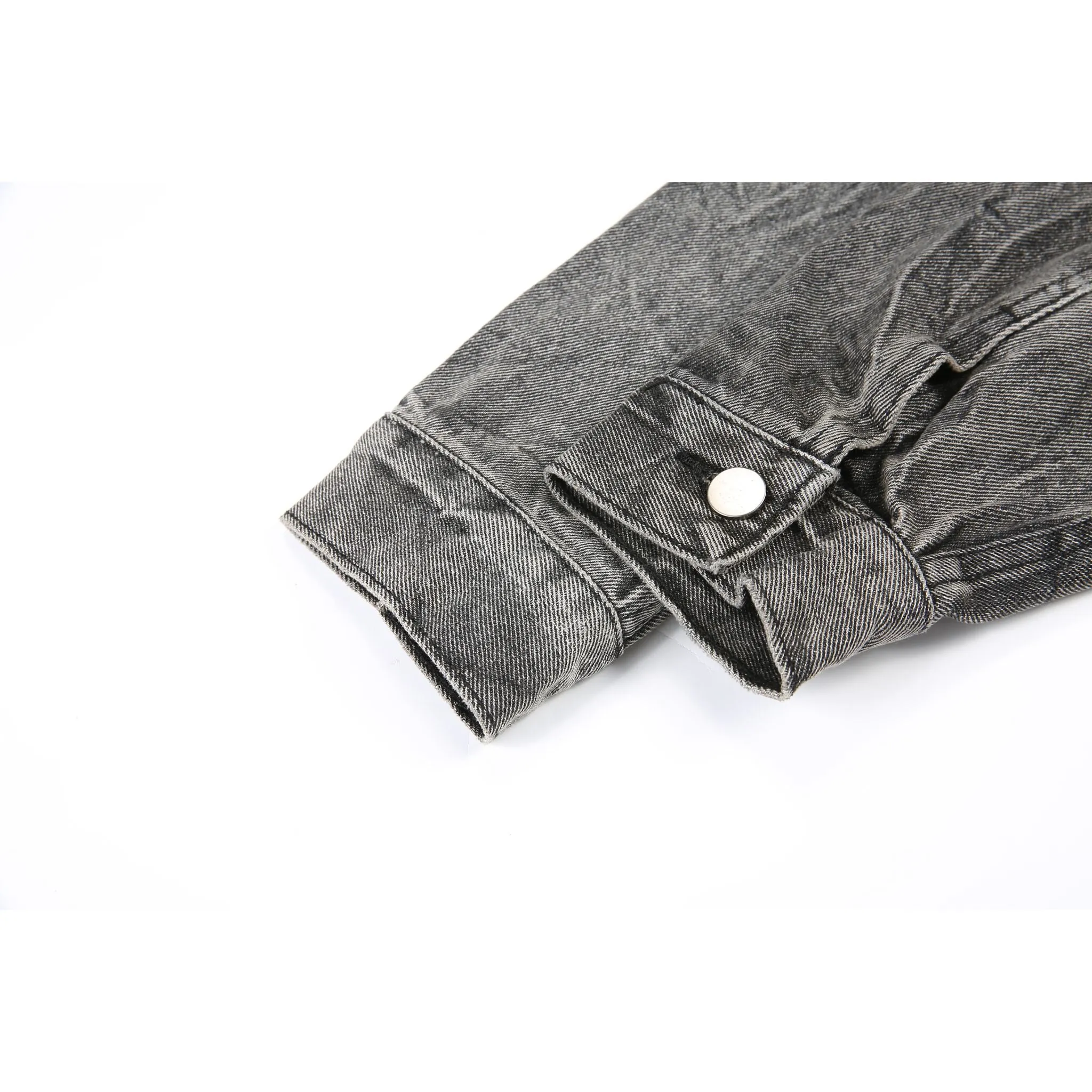 VX1 | Washed Black Denim Jacket