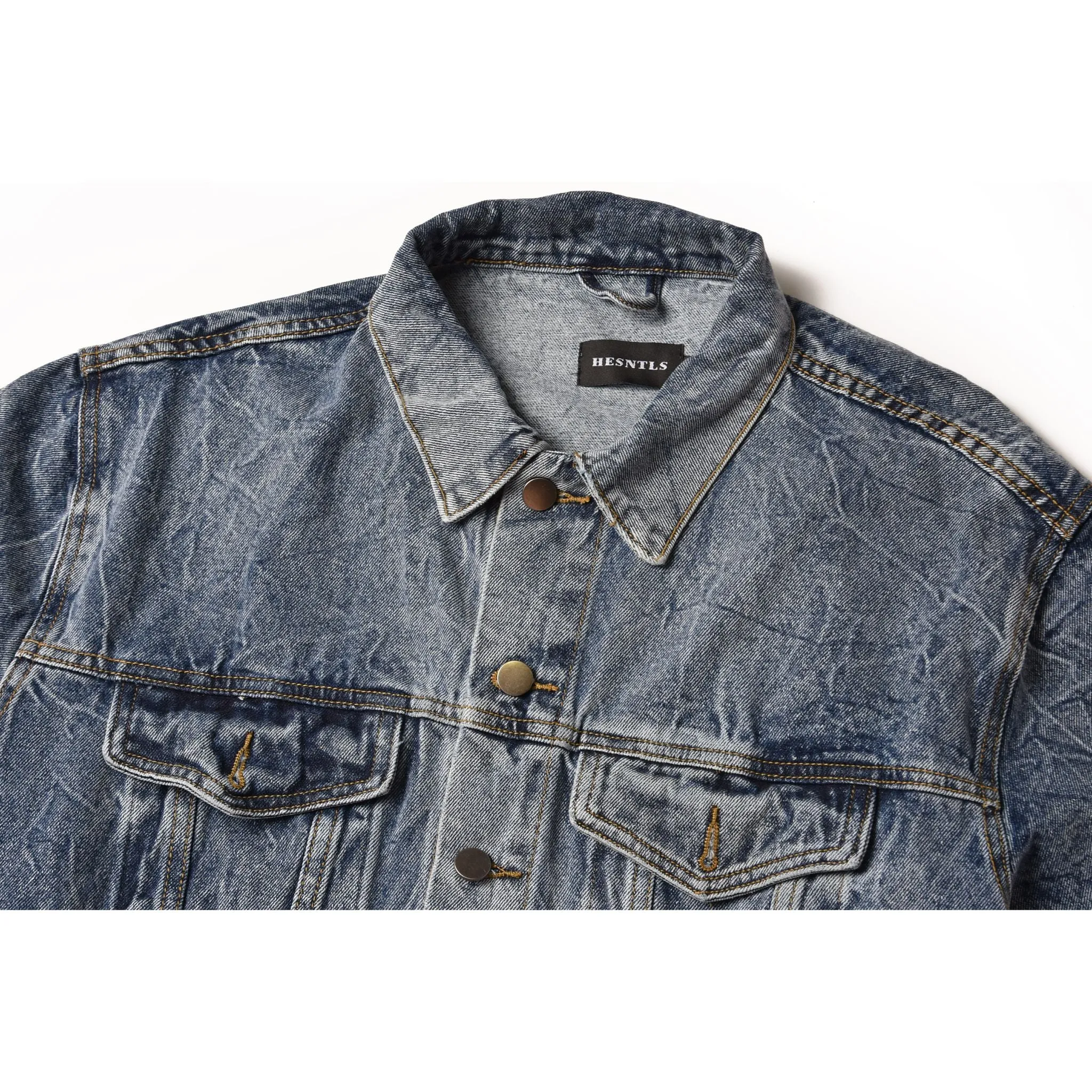VX1 | Washed Blue Denim Jacket