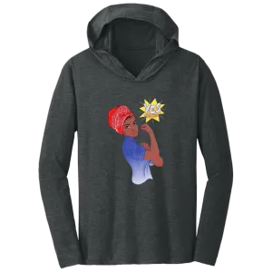 Yes You Can Women's  Triblend T-Shirt Hoodie
