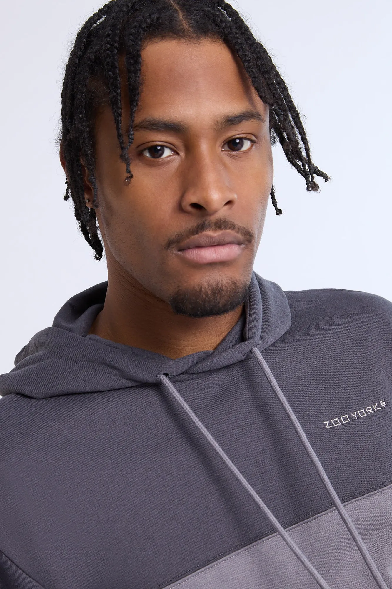 Zoo York Mens Colour Block Hoodie
