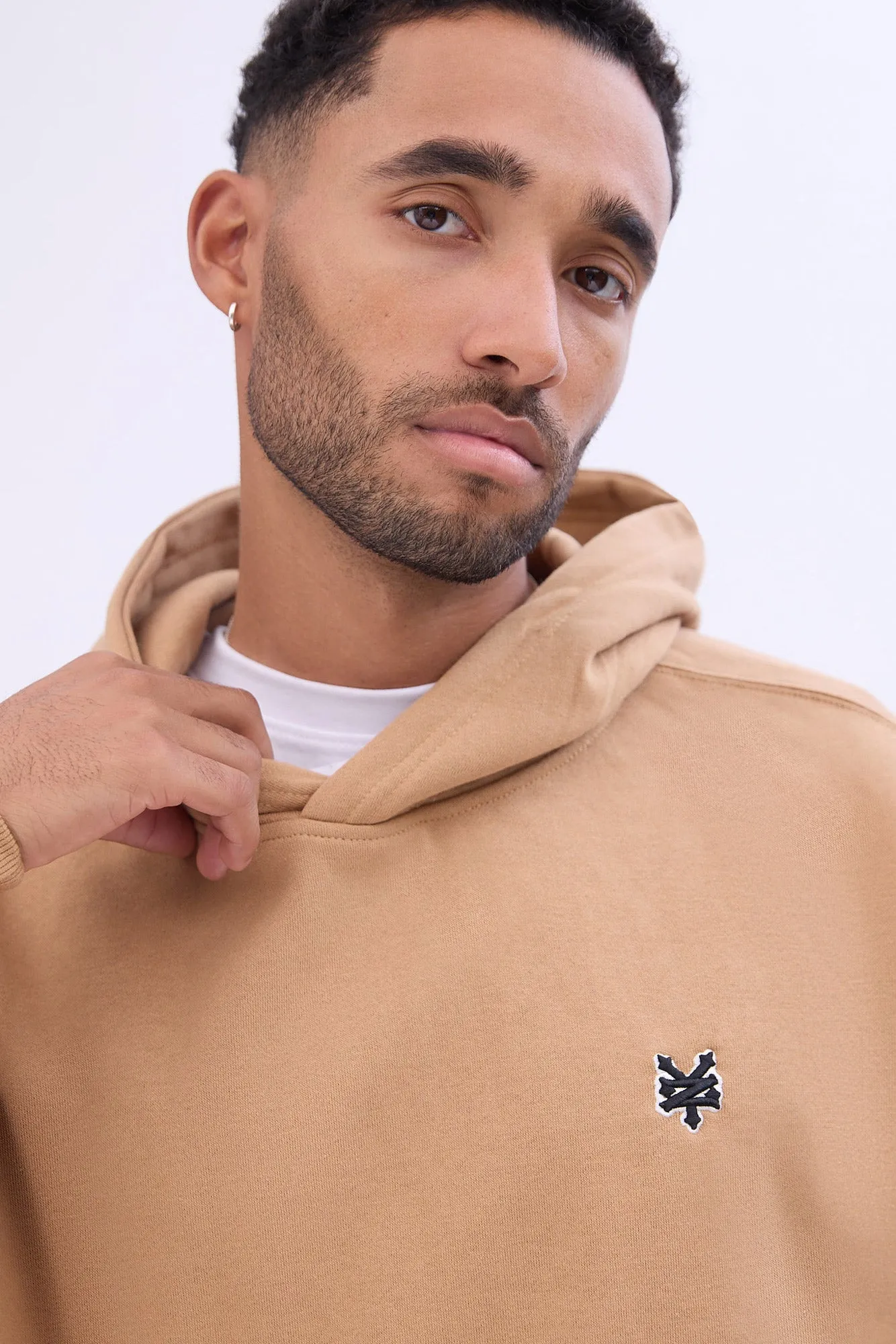 Zoo York Mens Embroidered Logo Hoodie